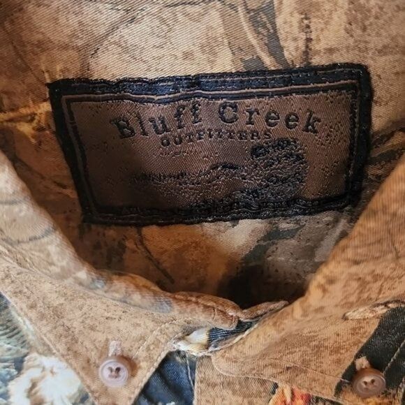 Vintage Bluff Creek Outfitters Graphic Turkey Long Sleeve Casual But Size US L / EU 52-54 / 3 - 5 Thumbnail