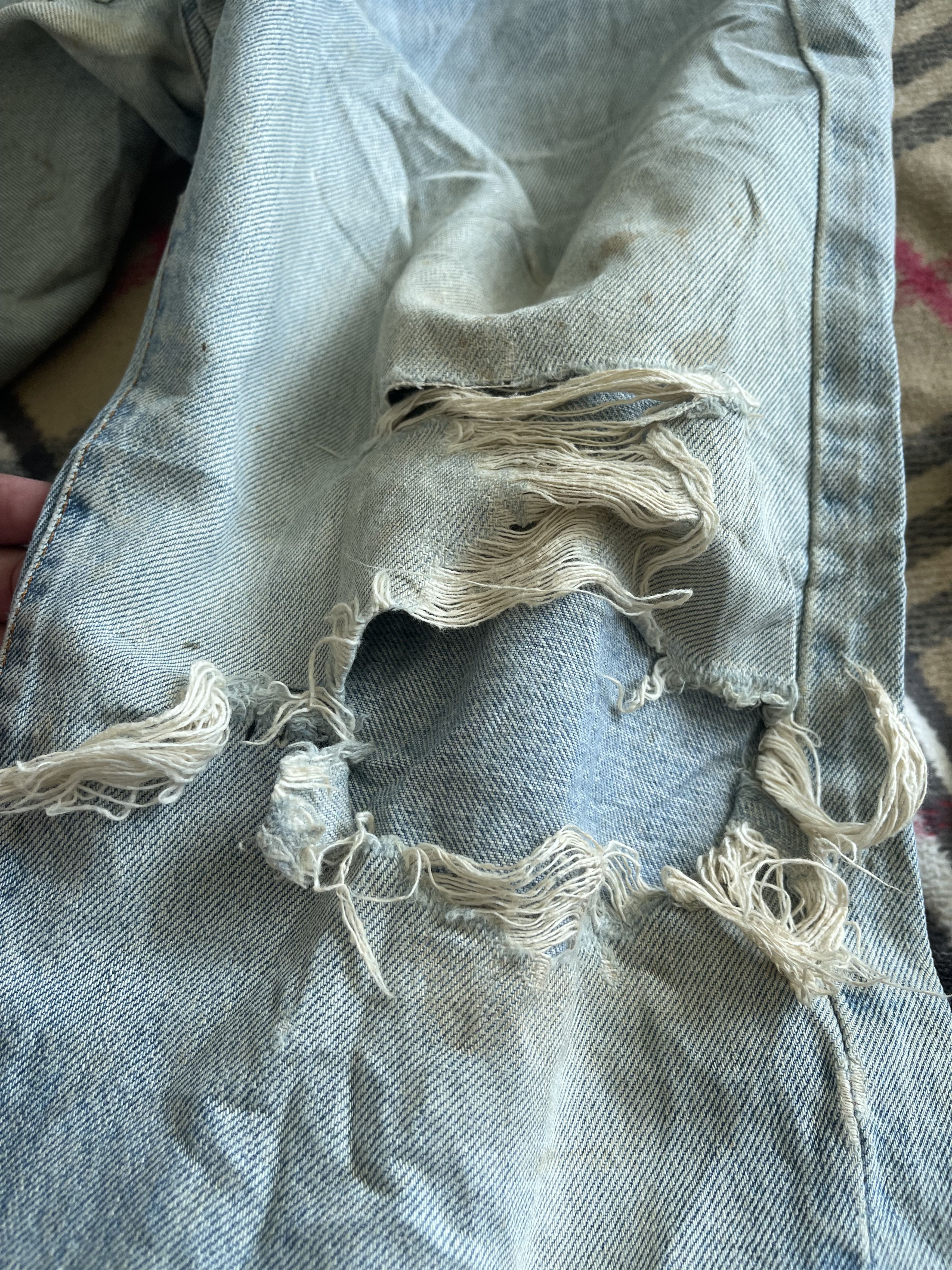 Levi's Vintage Levis 501 Redline Size US 33 - 12 Thumbnail