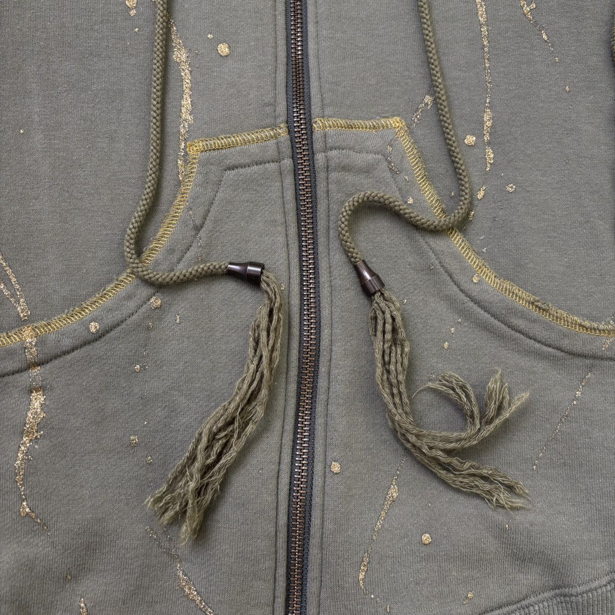 Obelisk “Pirates” Golden Paint Splatter Zip Up Size US M / EU 48-50 / 2 - 3 Thumbnail