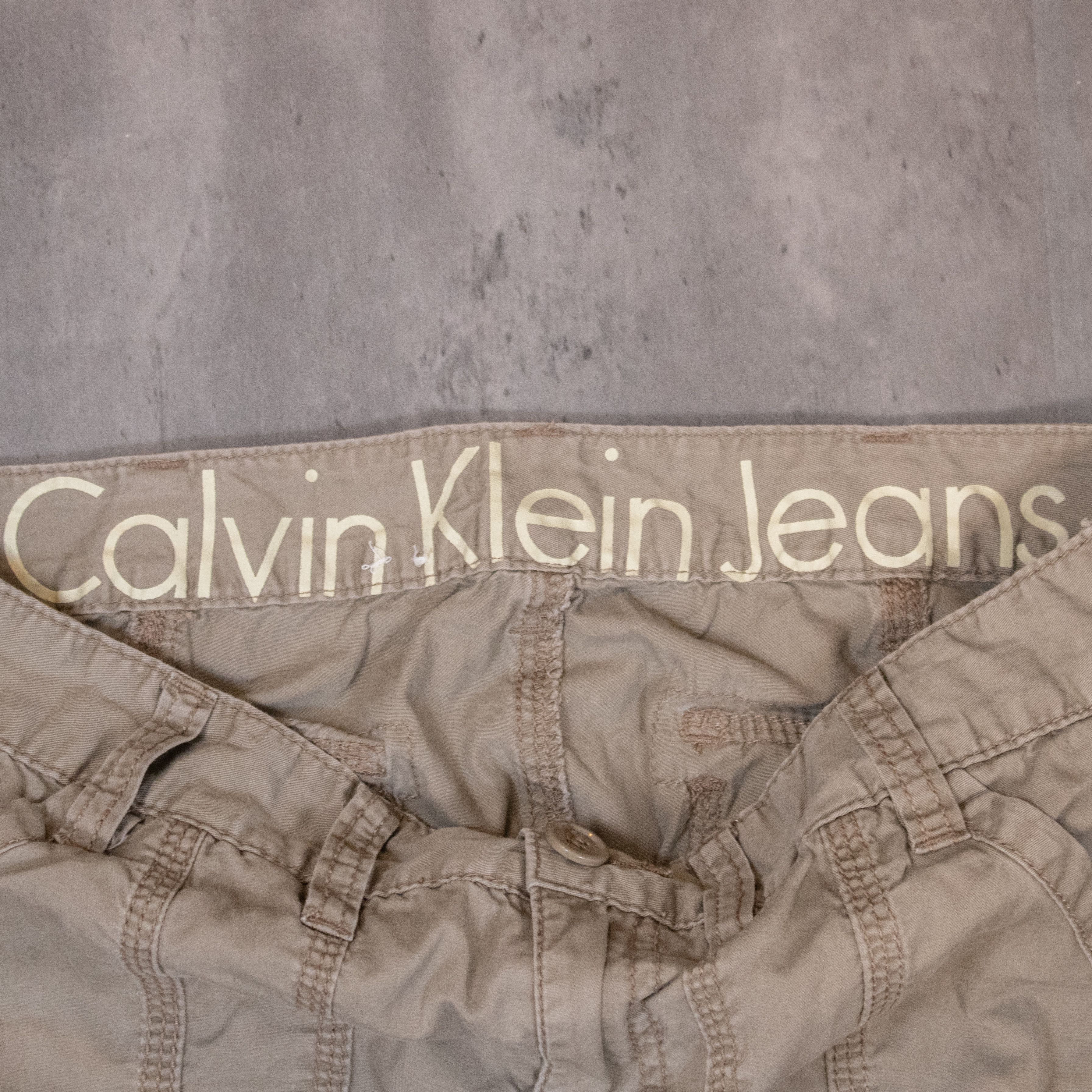 Calvin Klein Calvin Kelin OG-107 Cargo Brown Pants Size US 30 / EU 46 - 9 Thumbnail