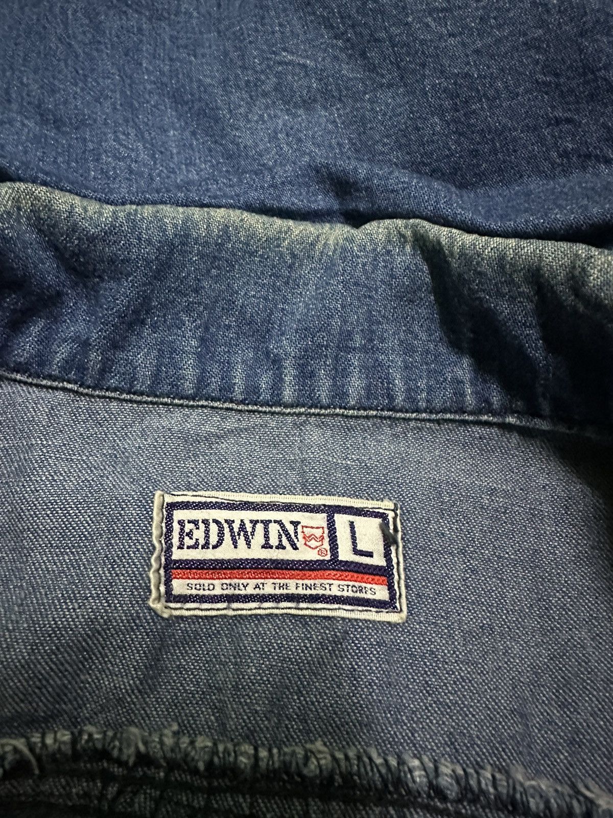 Edwin Edwin shawl denim jacket inspired 50s Size US L / EU 52-54 / 3 - 8 Thumbnail