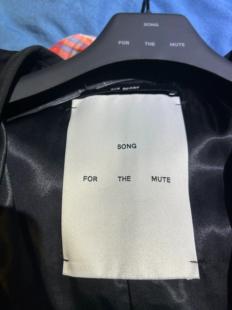 Song For The Mute Song For The Mute black jacket coat Size US M / EU 48-50 / 2 - 4 Thumbnail