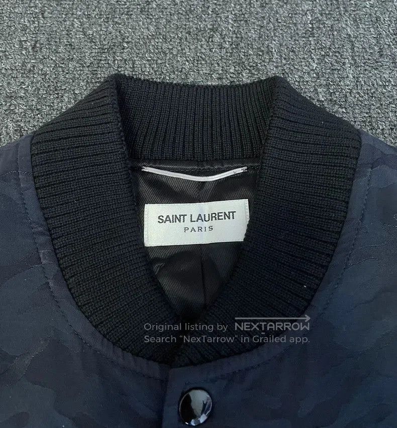 Saint Laurent Paris Saint Laurent Camouflage Bomber Jacket. Size US L / EU 52-54 / 3 - 3 Thumbnail