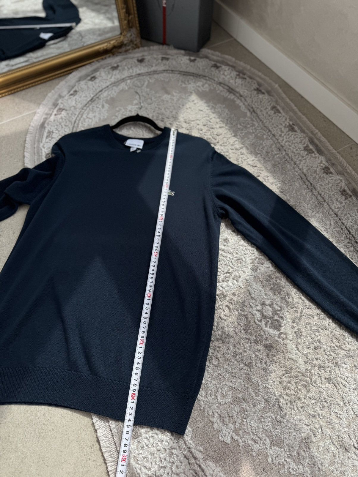 Lacoste 🇫🇷 Vintage 90s Lacoste sweater made in France Size US L / EU 52-54 / 3 - 8 Thumbnail