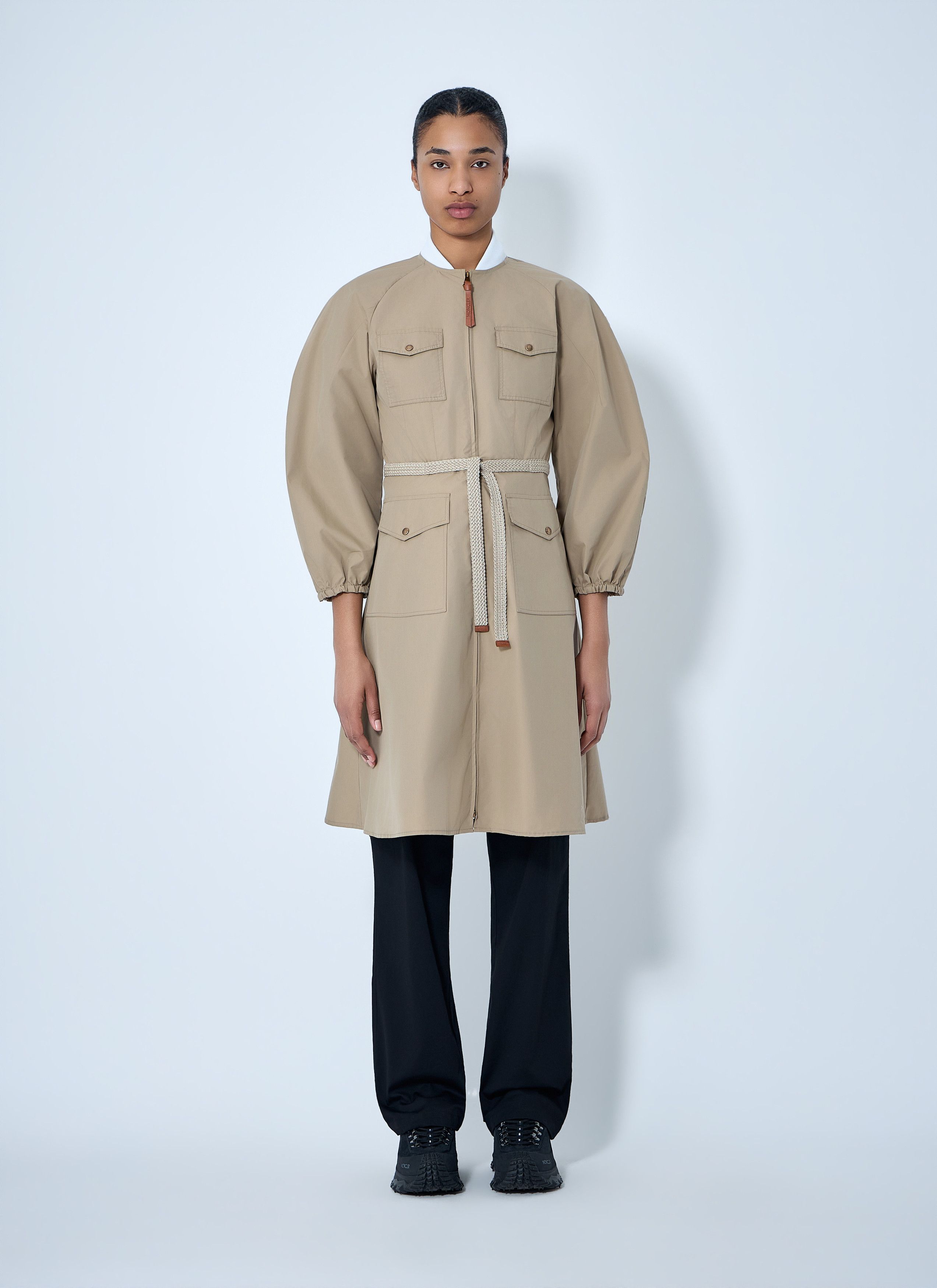Moncler Belted Utility Jacket Size M / US 6-8 / IT 42-44 - 1 Thumbnail