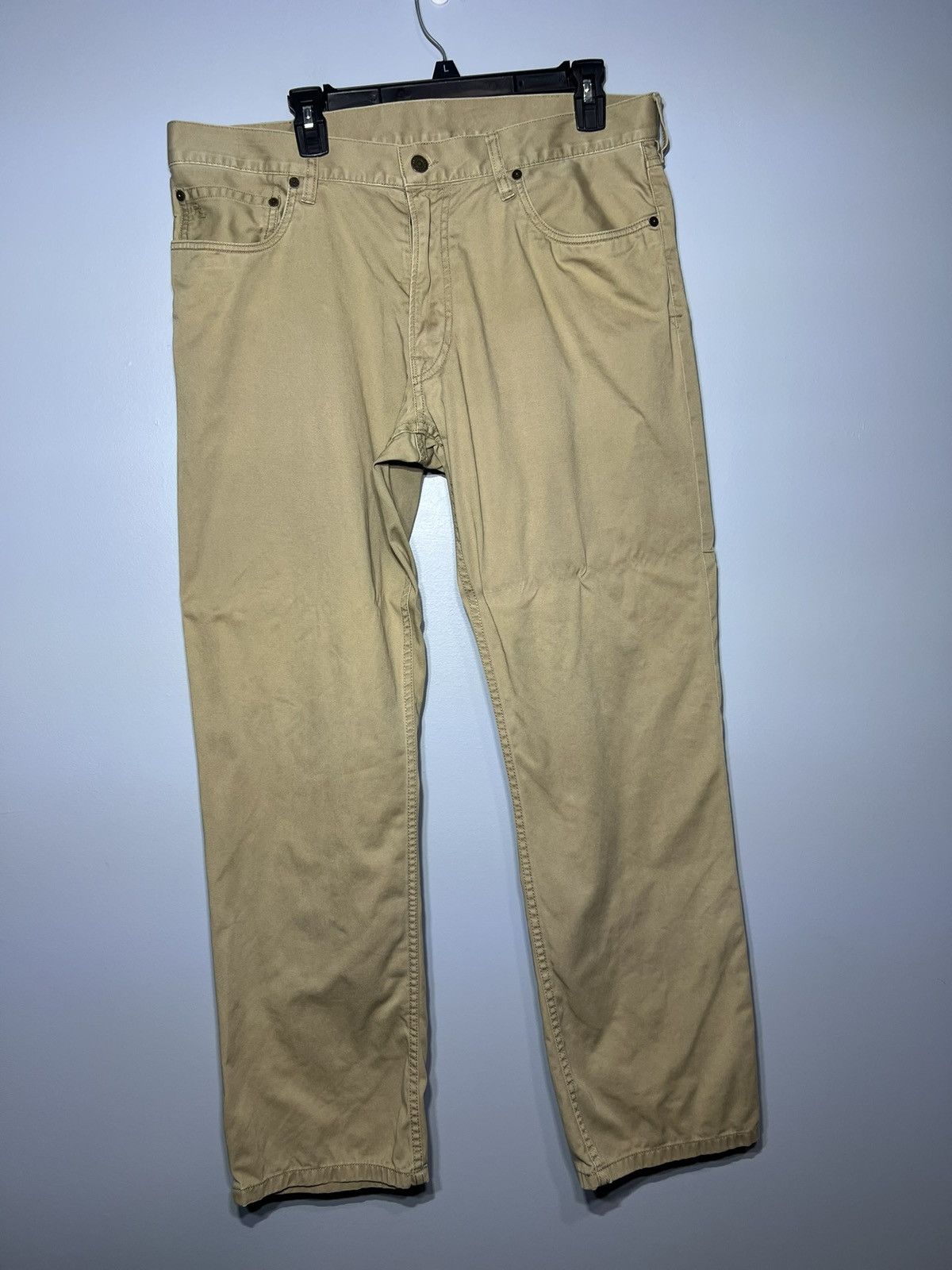 Polo Ralph Lauren Polo Ralph Lauren 650 Straight Fit 5 Pockets Chino 36x30 Size US 36 / EU 52 - 2 Thumbnail