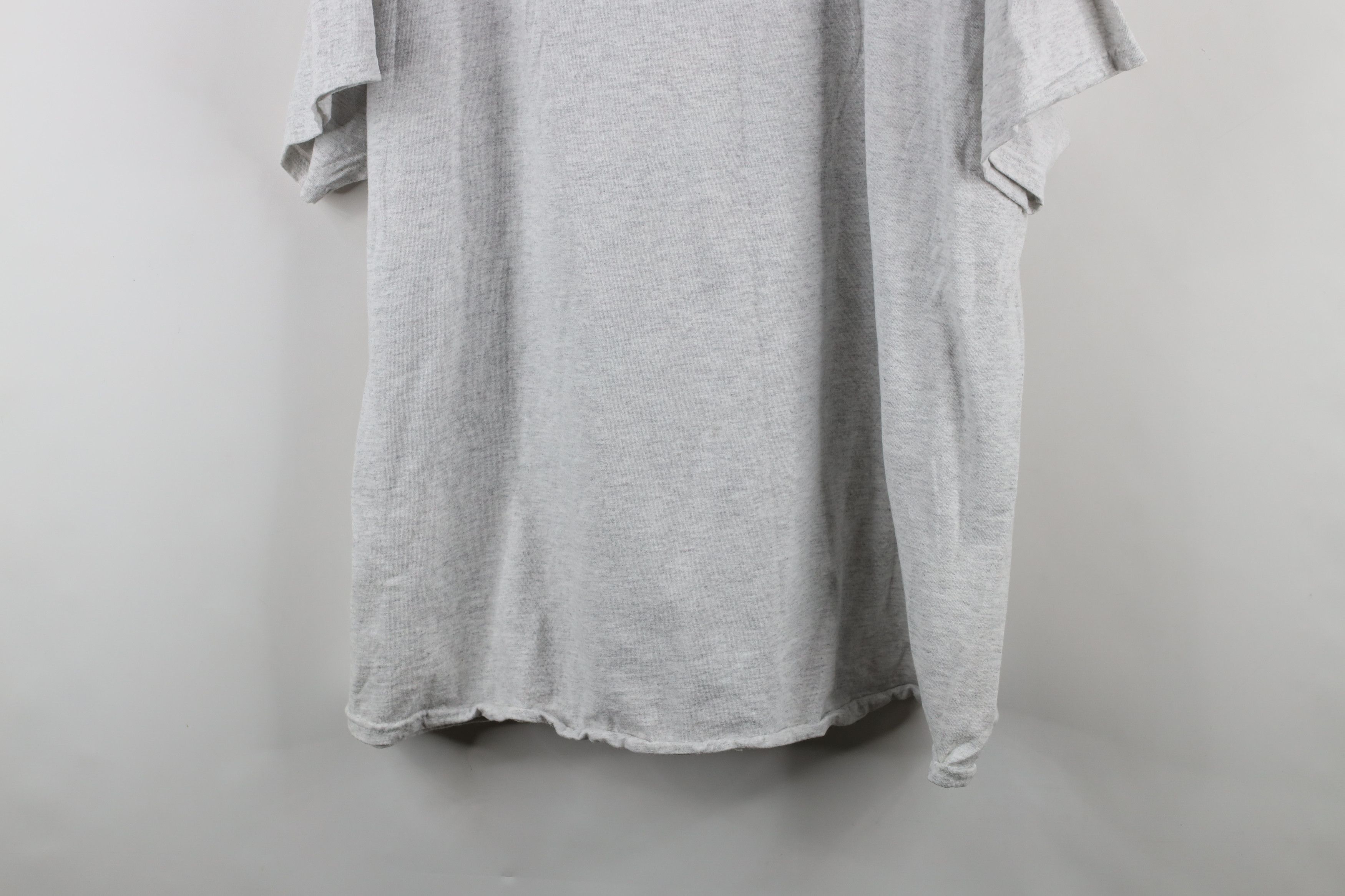 Vintage Y2K Streetwear Blank Short Sleeve T-Shirt Heather Gray Size US XXL / EU 58 / 5 - 13 Thumbnail