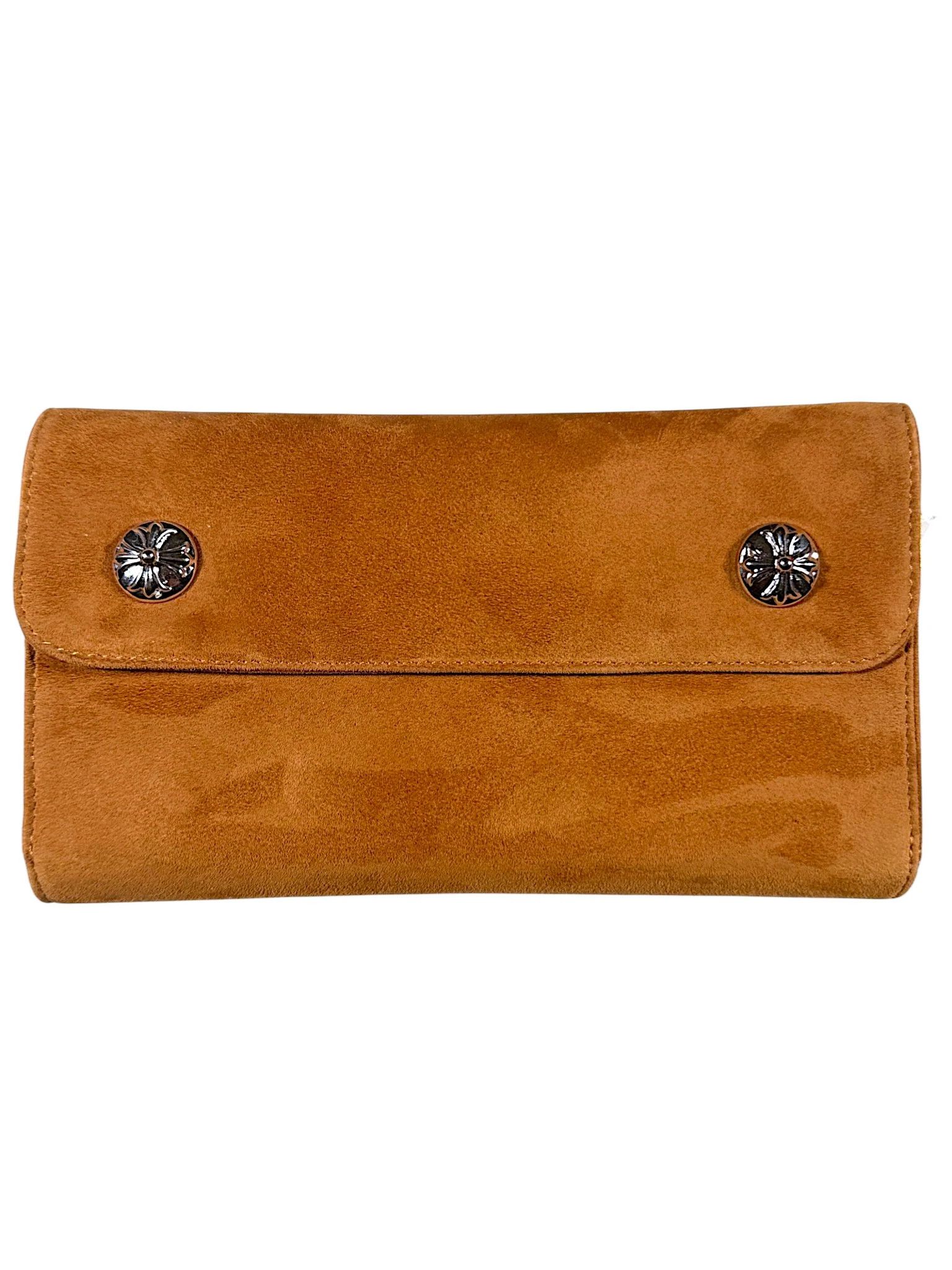 Chrome Hearts Suede Rhodium Wave Wallet Size ONE SIZE - 1 Thumbnail