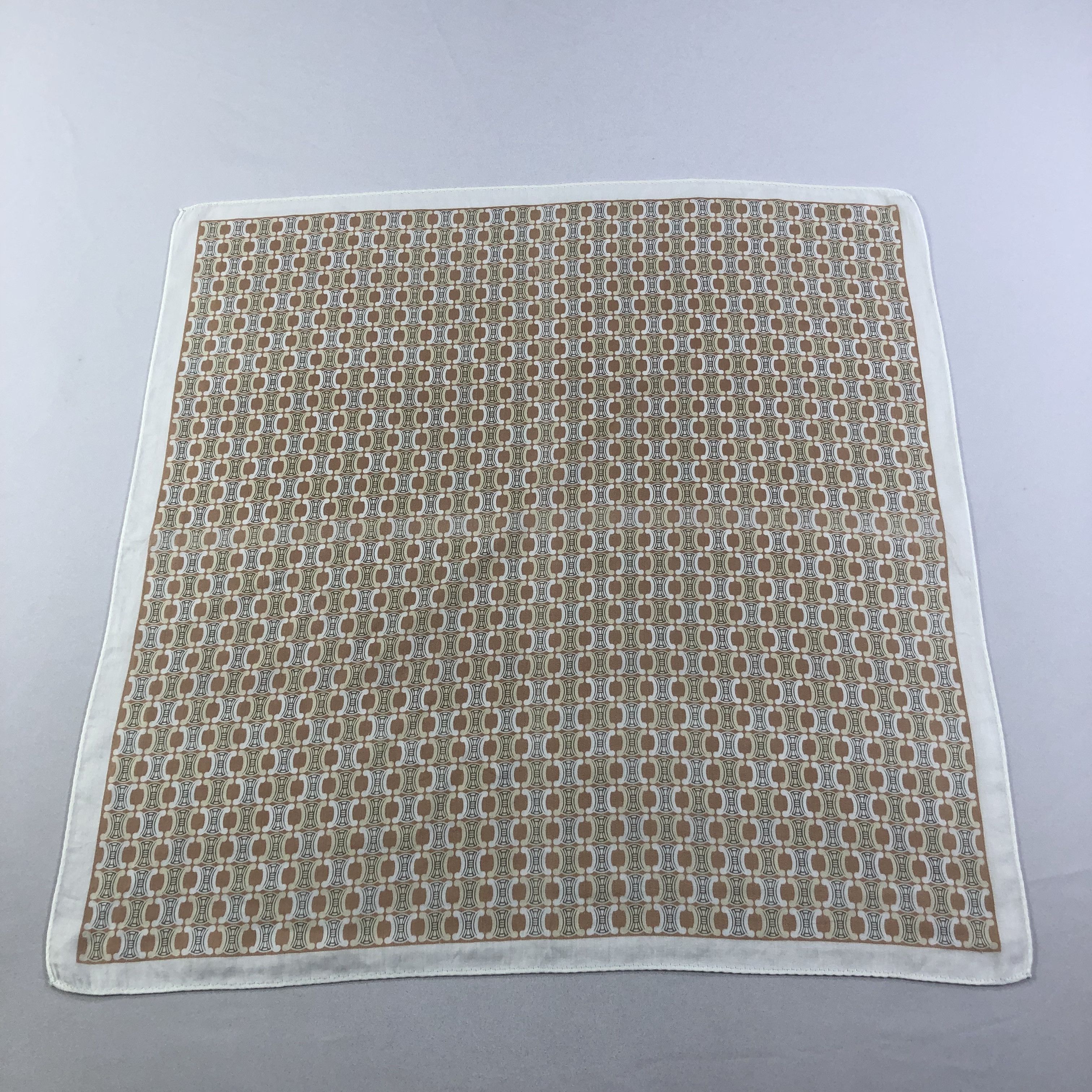 Japanese Brand Celine Handkerchief Neckerchief Bandana H1684 Size ONE SIZE - 2 Thumbnail