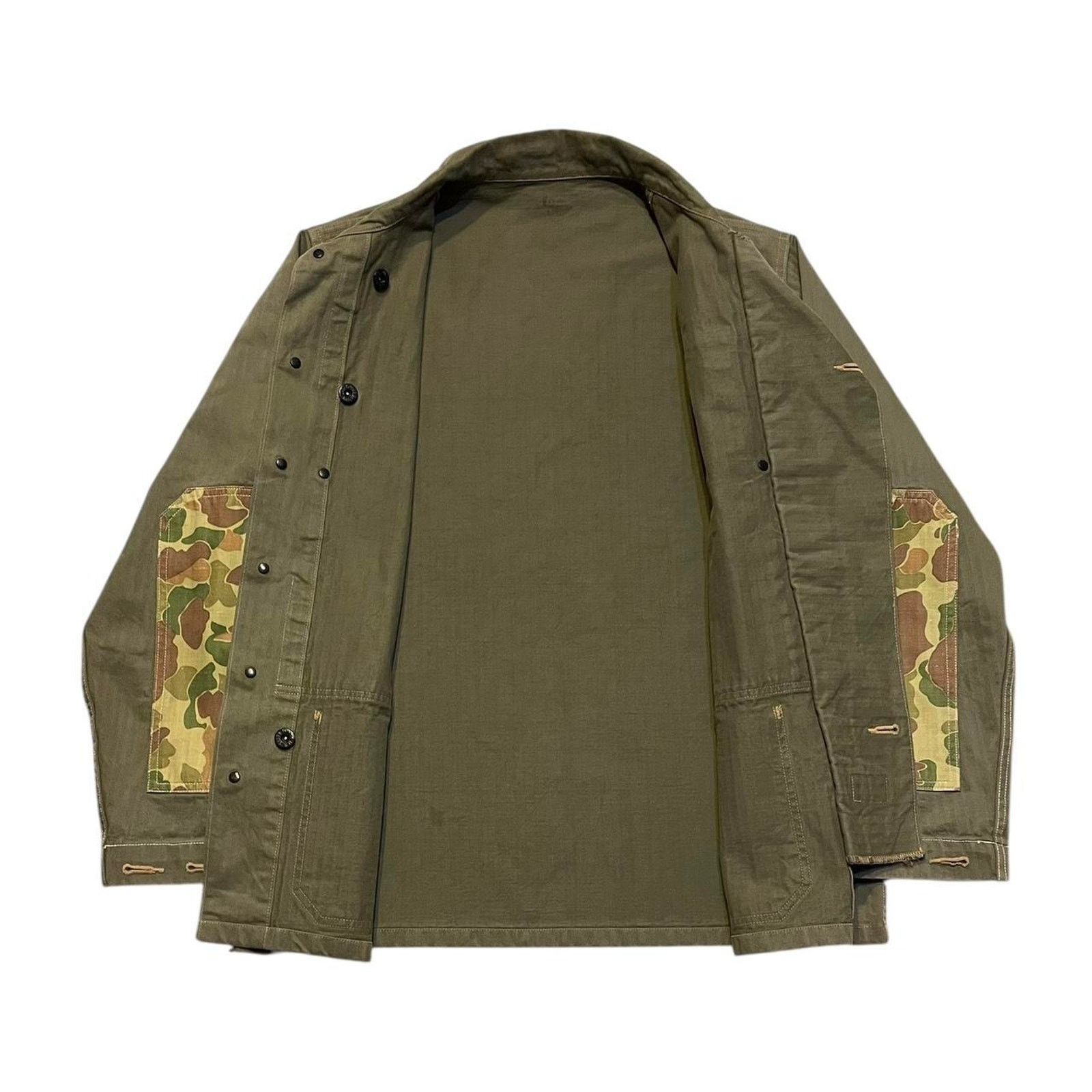 Buzz Rickson's Buzz Ricksons USMC Herringbone Utility Jacket frog skin camo Size US M / EU 48-50 / 2 - 3 Thumbnail