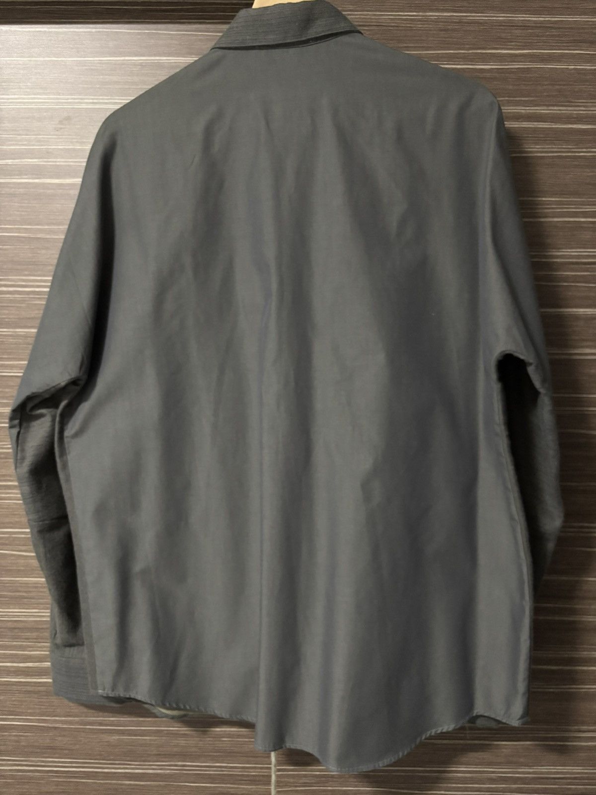 Stephan Schneider Stephan Schneider Gray Cotton Shirt Size US M / EU 48-50 / 2 - 2 Thumbnail