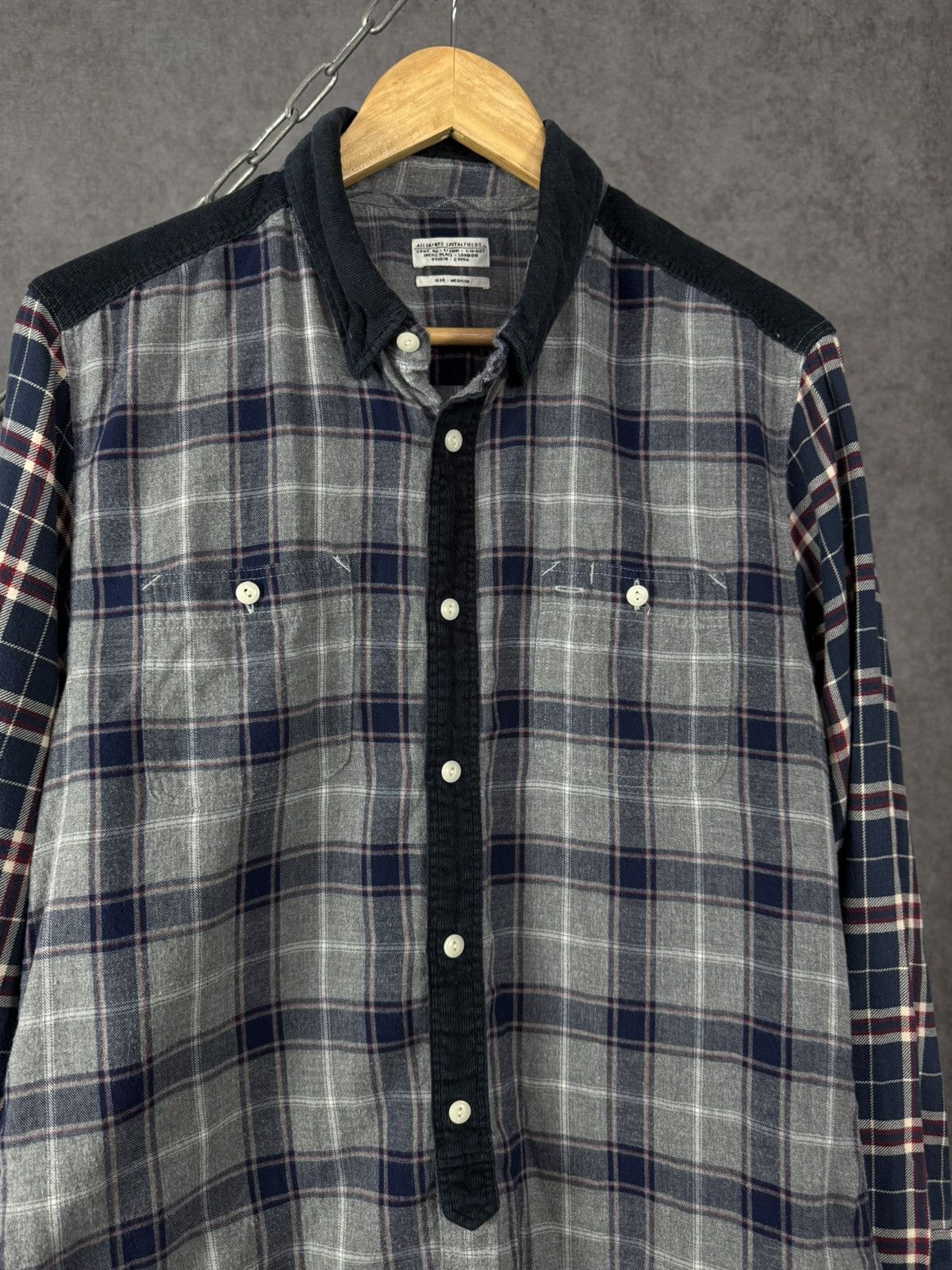 Allsaints Allsaints vintage designer shirt Size US M / EU 48-50 / 2 - 3 Thumbnail