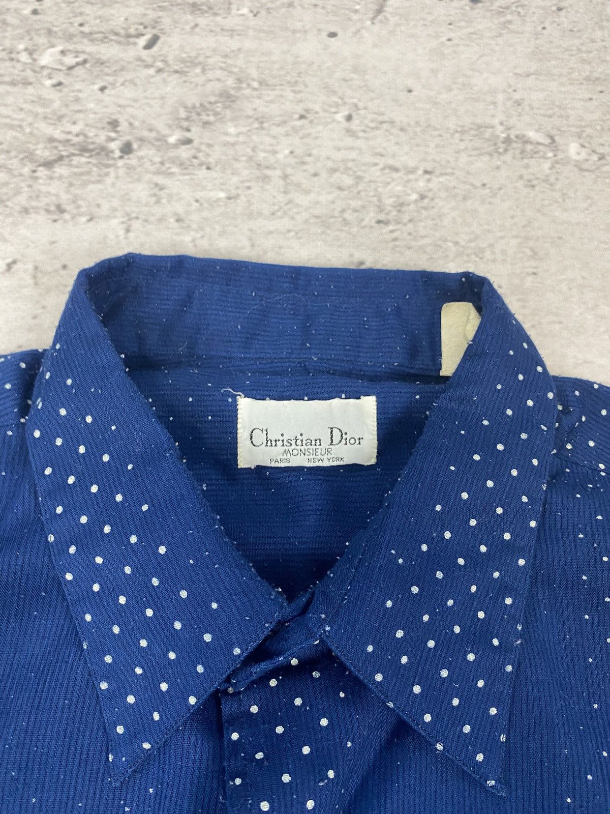 Christian Dior Monsieur VINTAGE CHRISTIAN DIOR SHIRT LUXURY VINTAGE 80s Size US L / EU 52-54 / 3 - 10 Thumbnail