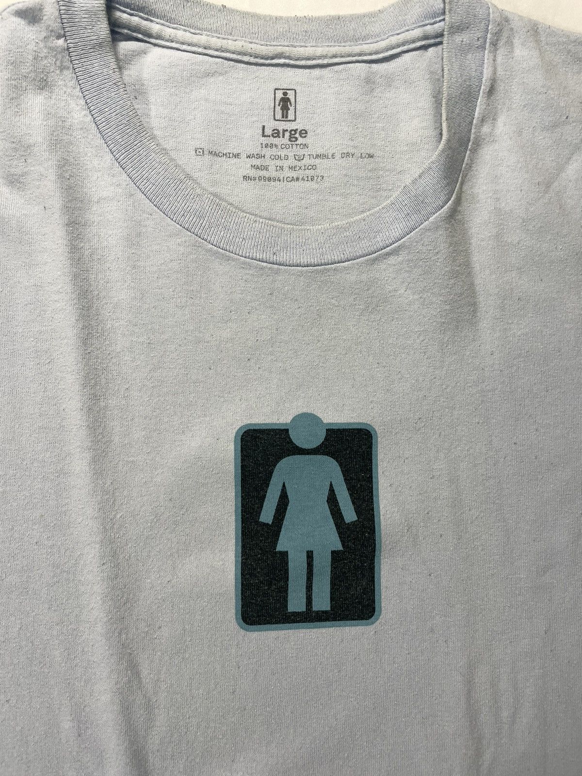 Girl Skateboards Vintage girl skateboards tee light blue size large Size US L / EU 52-54 / 3 - 2 Thumbnail