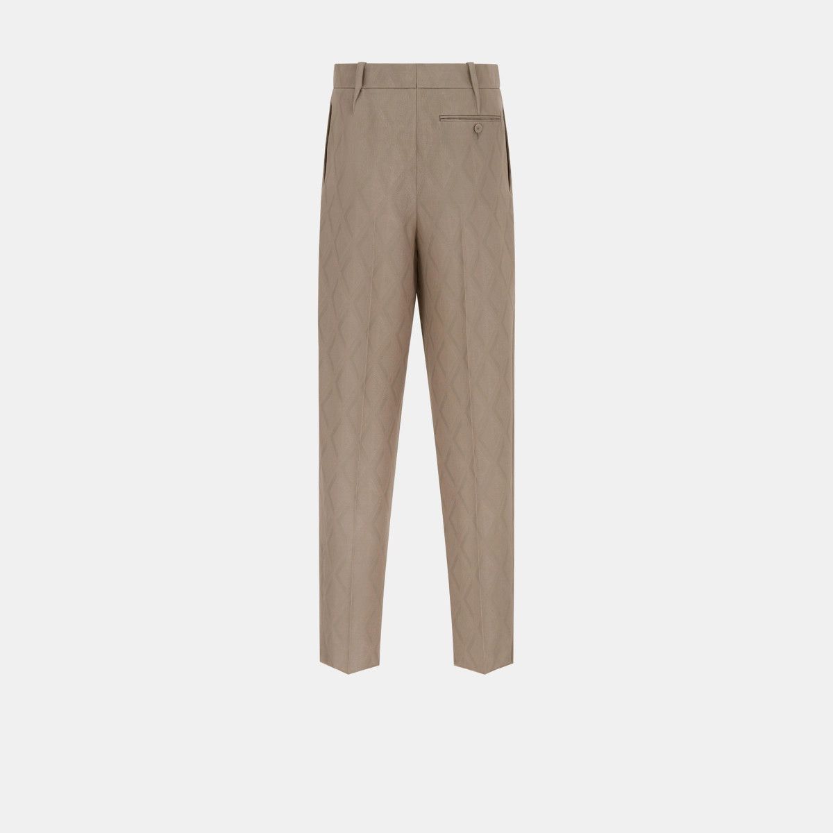 Dior o1bcso1str0125 Pleated Pants in Brown Size US 36 / EU 52 - 2 Thumbnail