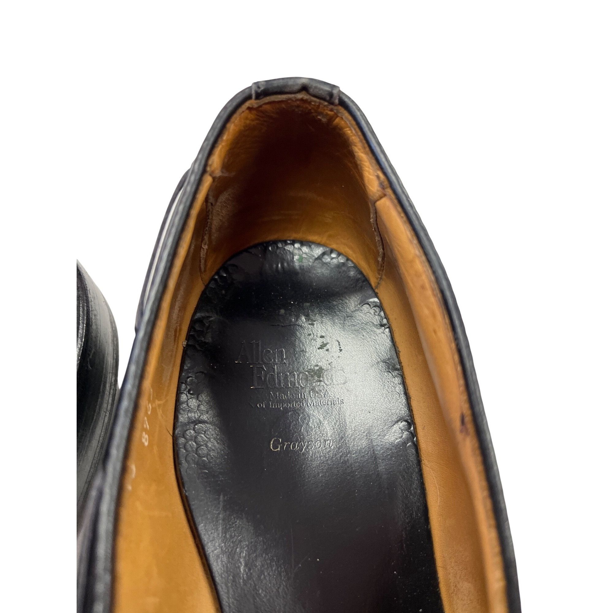 Allen Edmonds Allen Edmonds Grayson mens black leather tasseled oxford sho Size US 13 / EU 46 - 14 Thumbnail