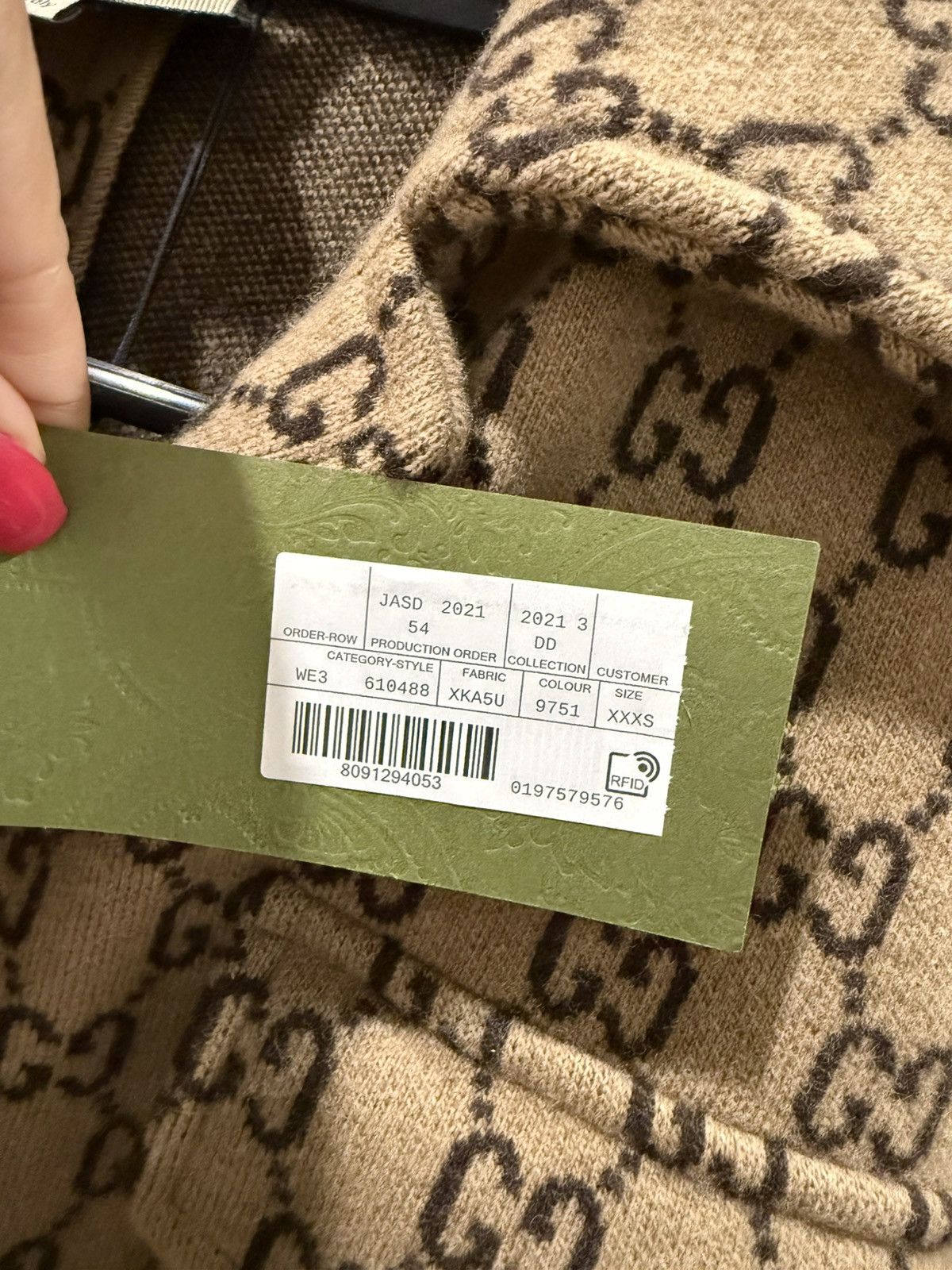 Gucci Gucci gg jacquard women’s cape Size XXS / US 00 / IT 34 - 2 Thumbnail