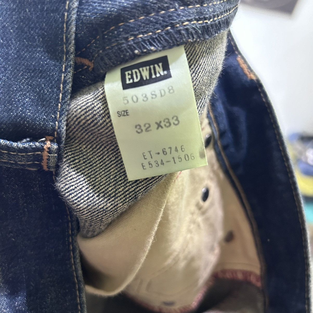 Edwin Vintage Edwin 503 SD Flare Japanese Bootcut Jeans Size 36" / US 14 / IT 50 - 13 Thumbnail