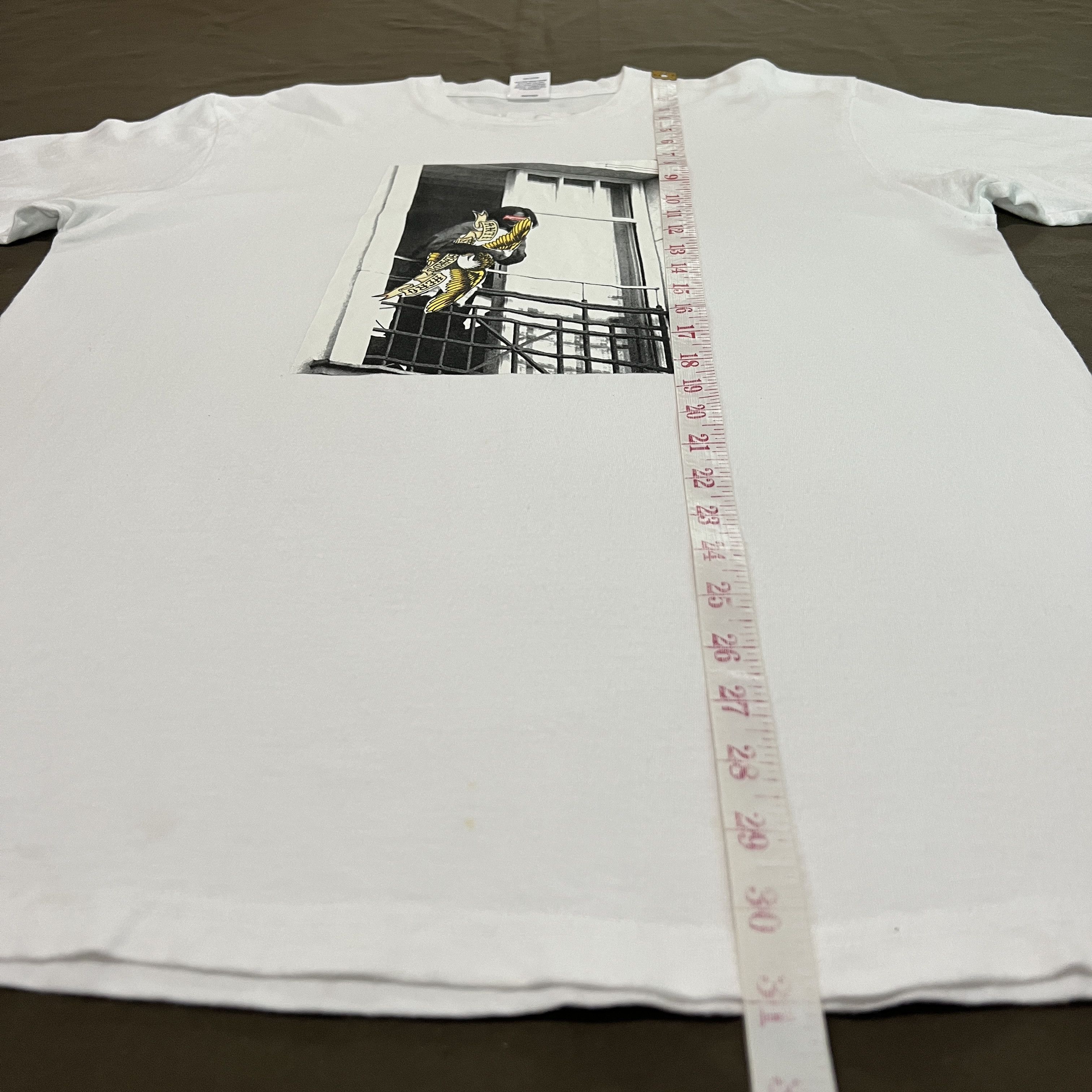 Supreme ANTIHERO Balcony Tee (FW20) - $44