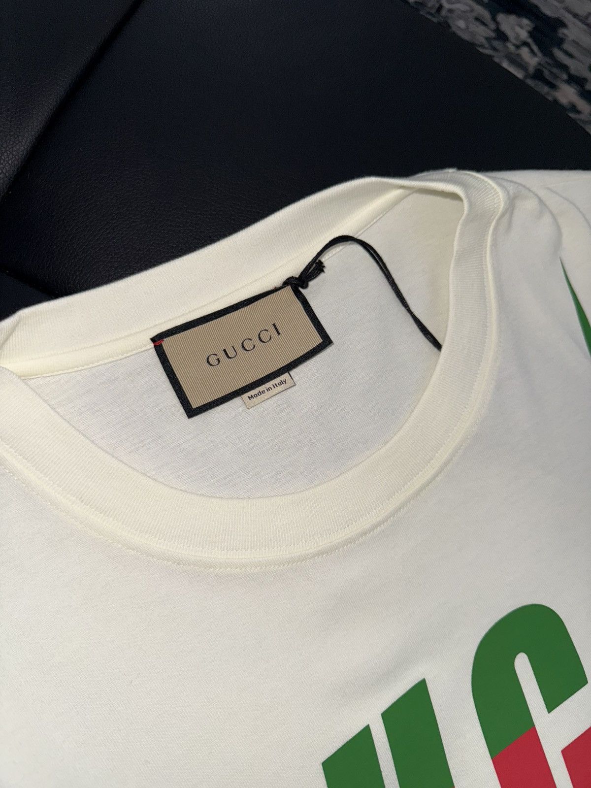 Gucci Gucci logo t shirt Size US XL / EU 56 / 4 - 7 Thumbnail