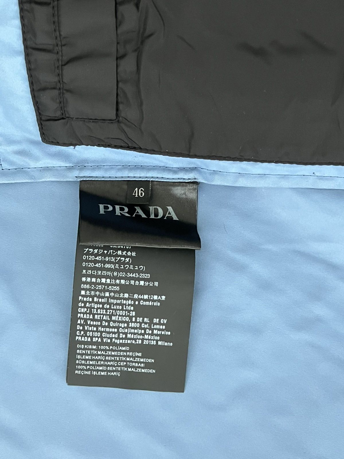 Prada Prada Nylon Gabardine Coat Size US S / EU 44-46 / 1 - 9 Thumbnail
