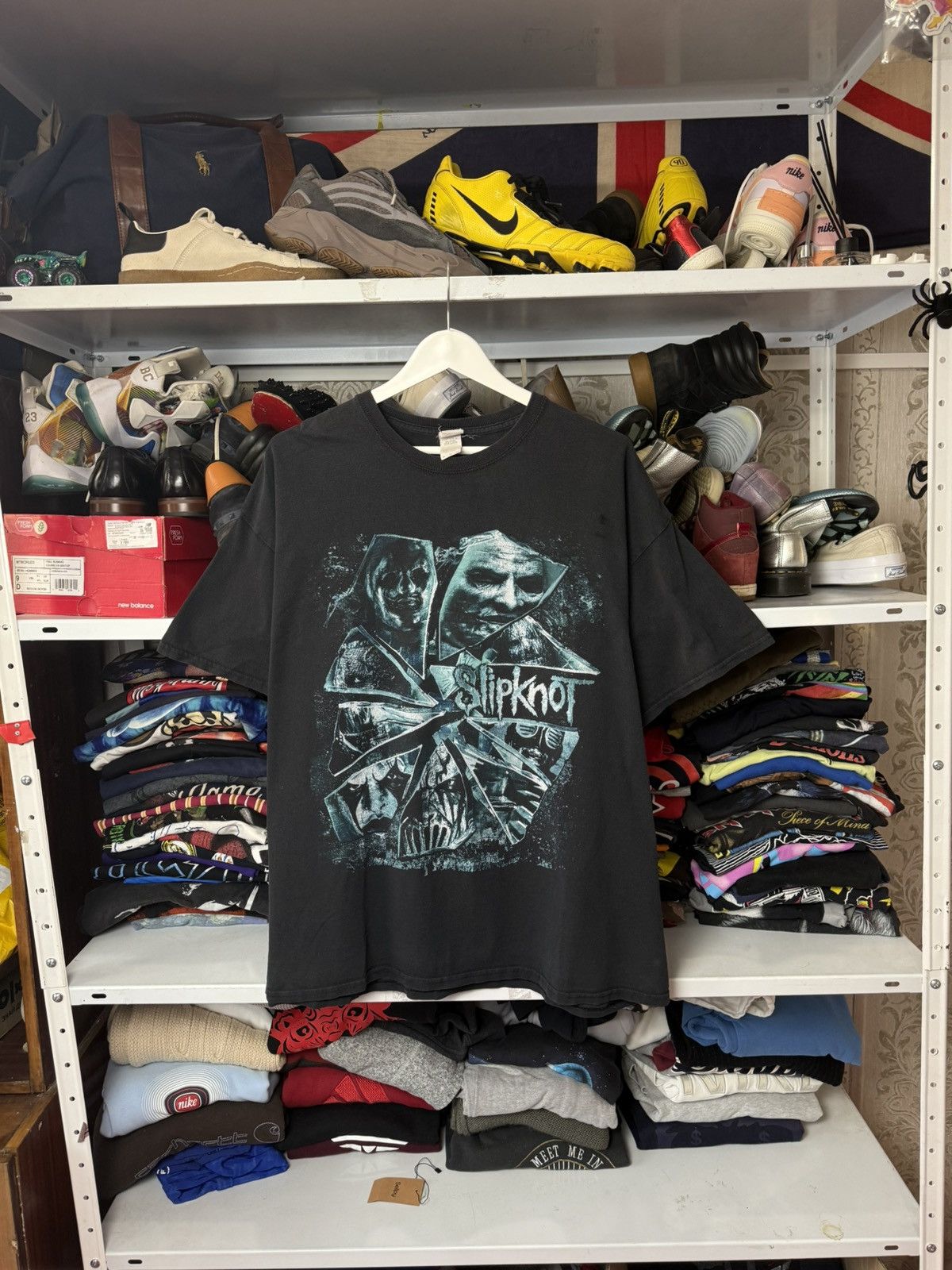 Band Tees VINTAGE SLIPKNOT 2014 Tour metal T-shirt Band tee Size US XL / EU 56 / 4 - 1 Thumbnail