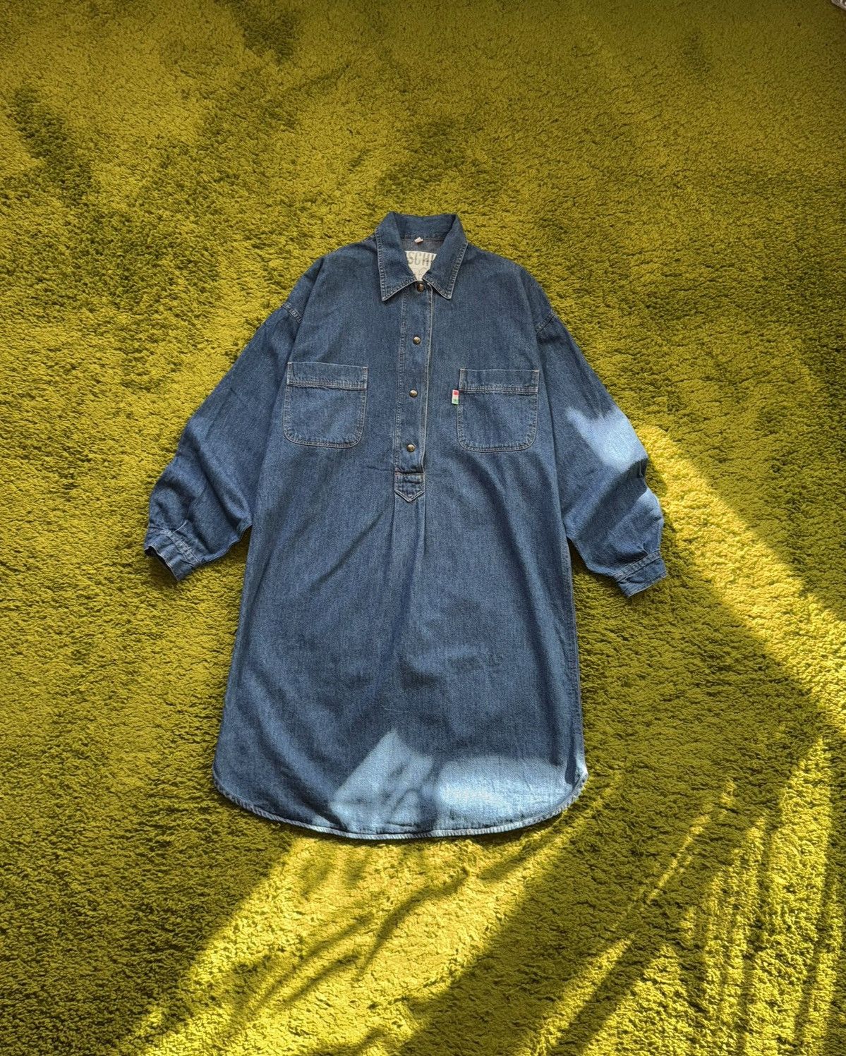 Moschino Moschino 1990s vintage denim dress Size M / US 6-8 / IT 42-44 - 1 Thumbnail