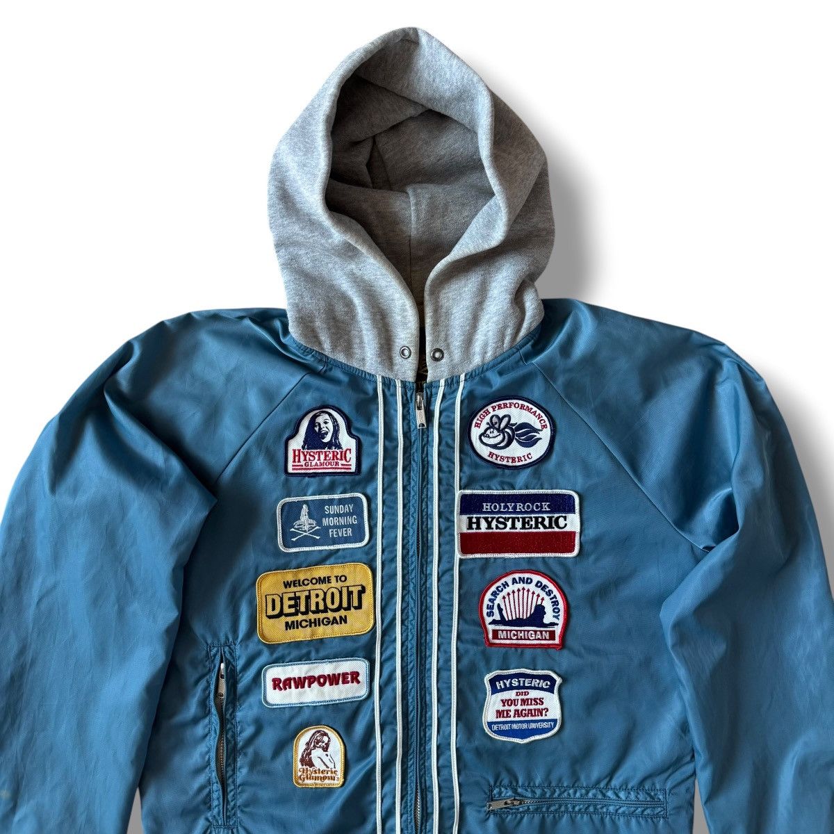 Hysteric Glamour Hysteric Glamour Patches Hooded Bomber Jacket Size US M / EU 48-50 / 2 - 4 Thumbnail