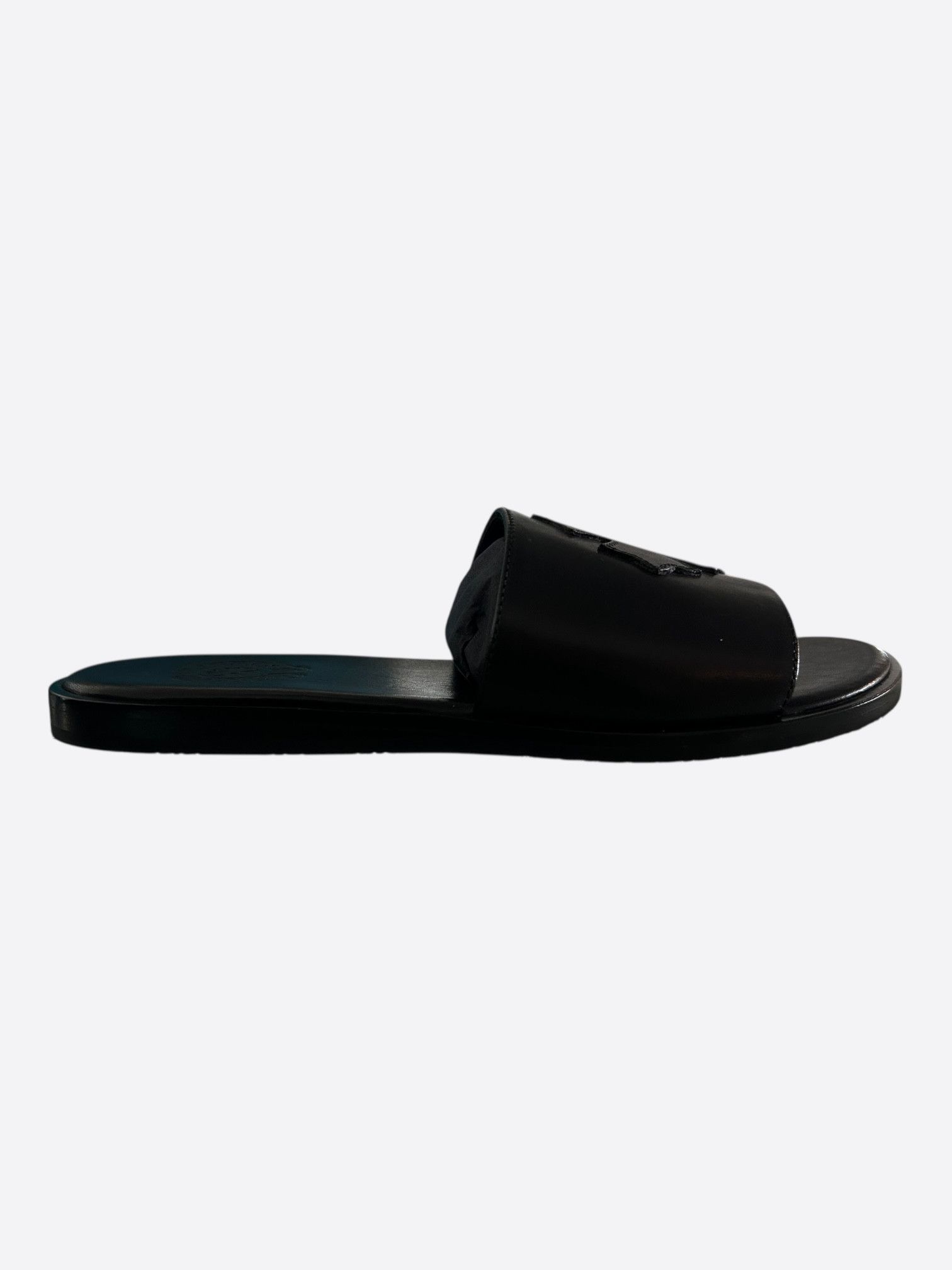 Chrome Hearts Chrome Hearts Black Cross Patch Slides Size US 8 / EU 41 - 1 Thumbnail