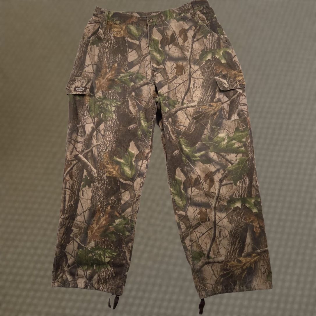 Realtree Spartan Outdoors Cargo Pants Mens 2XL Brown Realtree Camo Hunting Workwear Pants Size US 39 - 1 Thumbnail