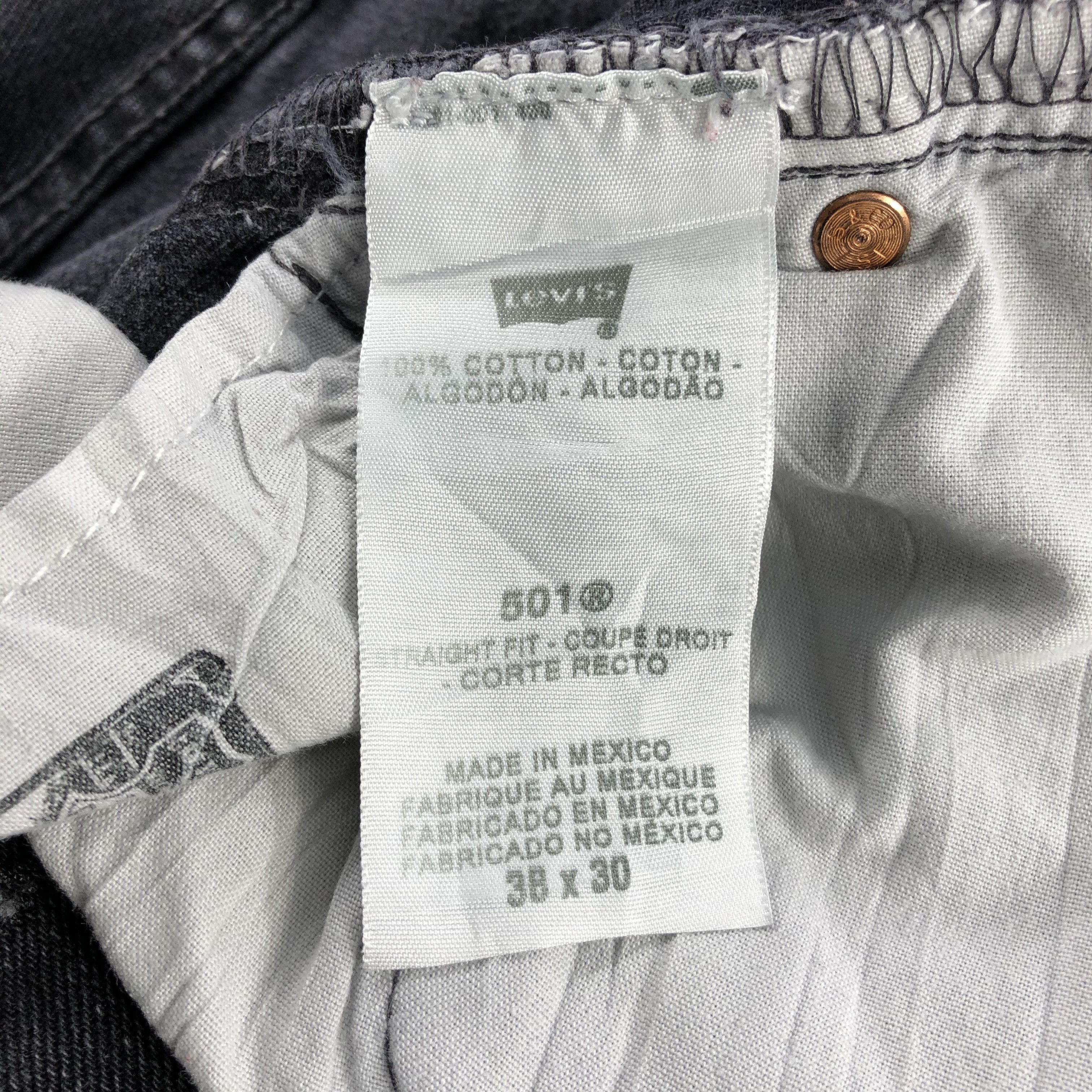 Levi's Vintage Levis 501 Earth Tone Jeans-J1618 Size US 38 / EU 54 - 12 Thumbnail