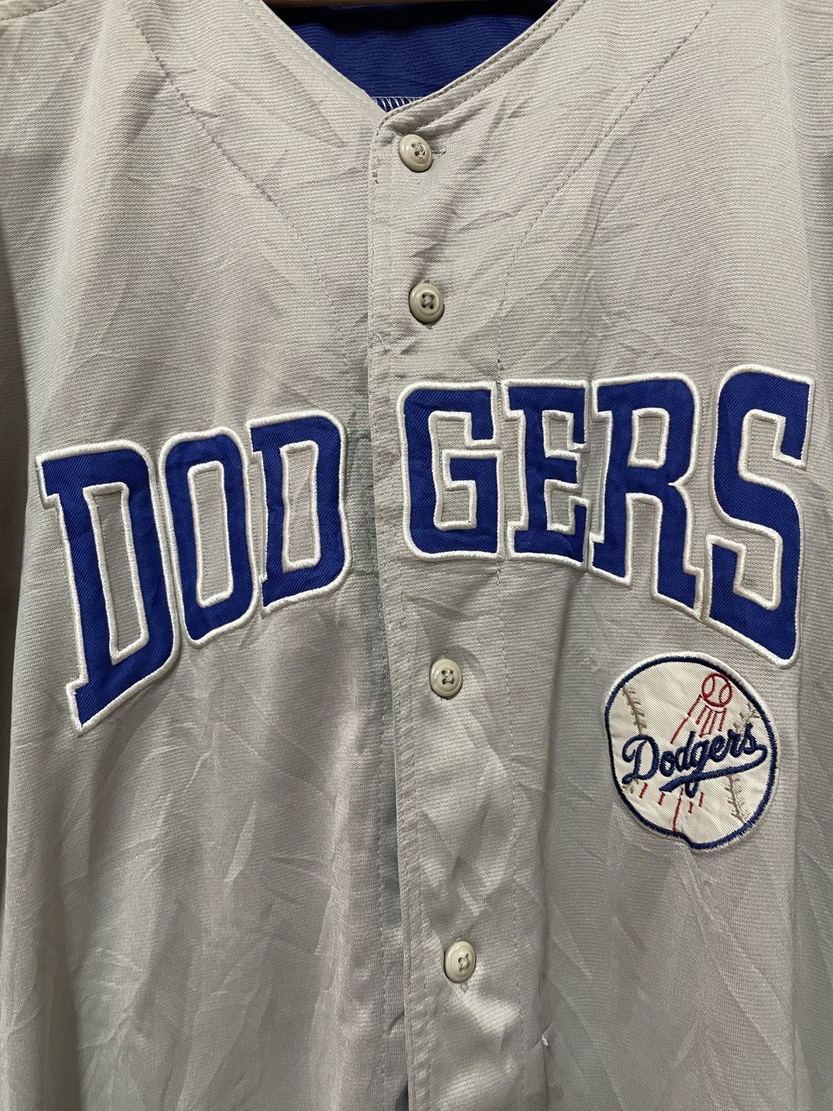 MLB × Vintage Vintage Los Angeles Dodgers Jersey MLB Baseball Y2K Baggy XL Size US XL / EU 56 / 4 - 5 Thumbnail