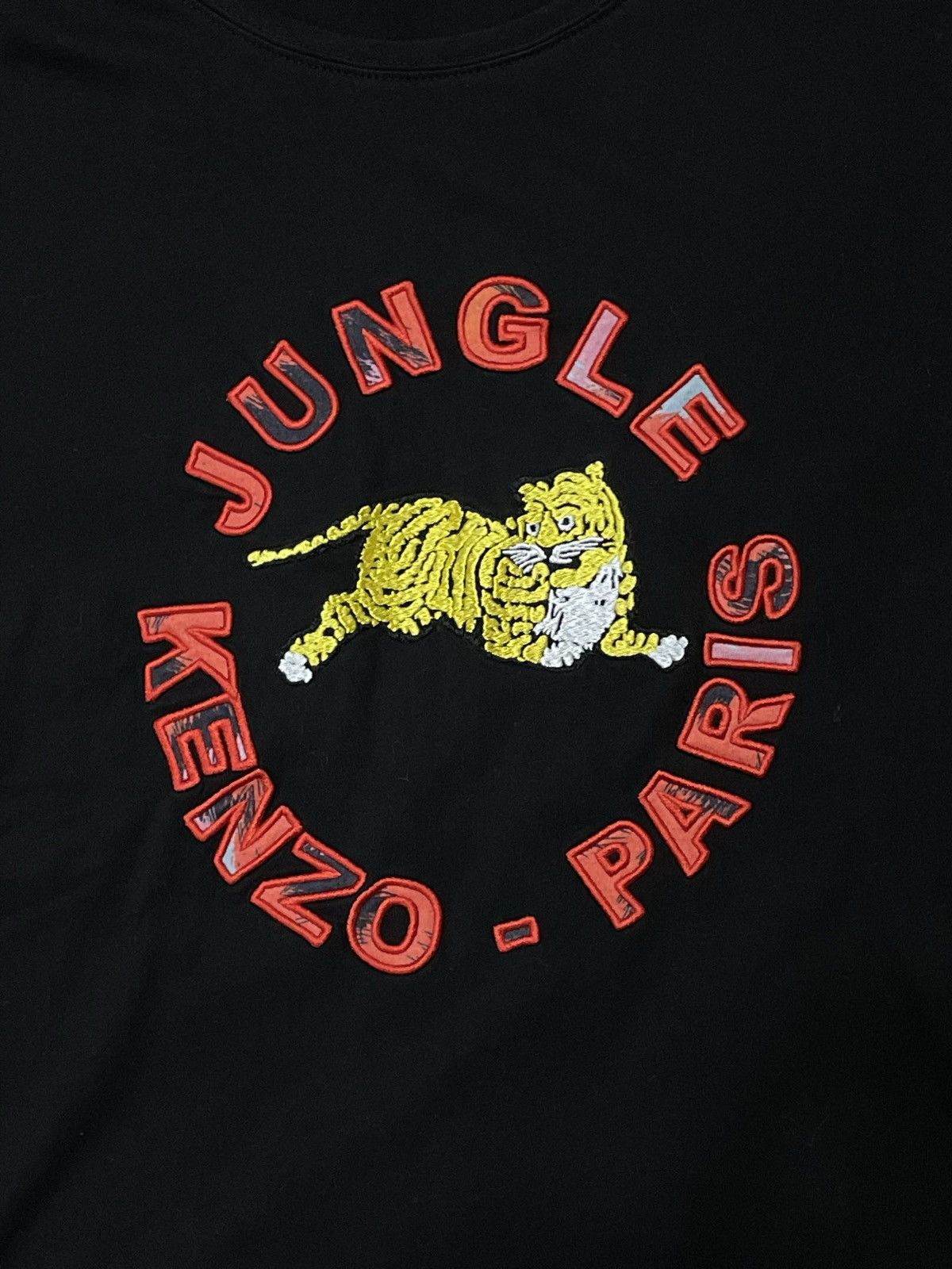 Kenzo KENZO H&M Jungle Tiger Women’s Embroidered tee Y2K t shirt Size M / US 6-8 / IT 42-44 - 2 Thumbnail