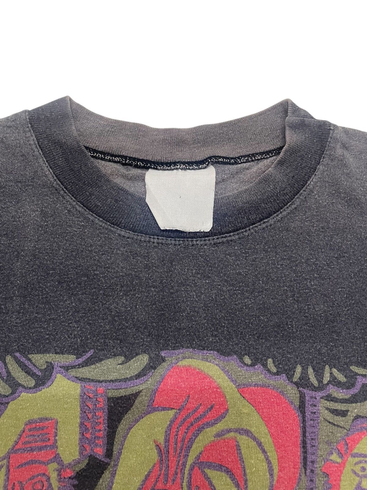 POP MAGAZINE × Vintage Vintage 90s PICASSO Sunfaded T-shirt Size US M / EU 48-50 / 2 - 4 Thumbnail