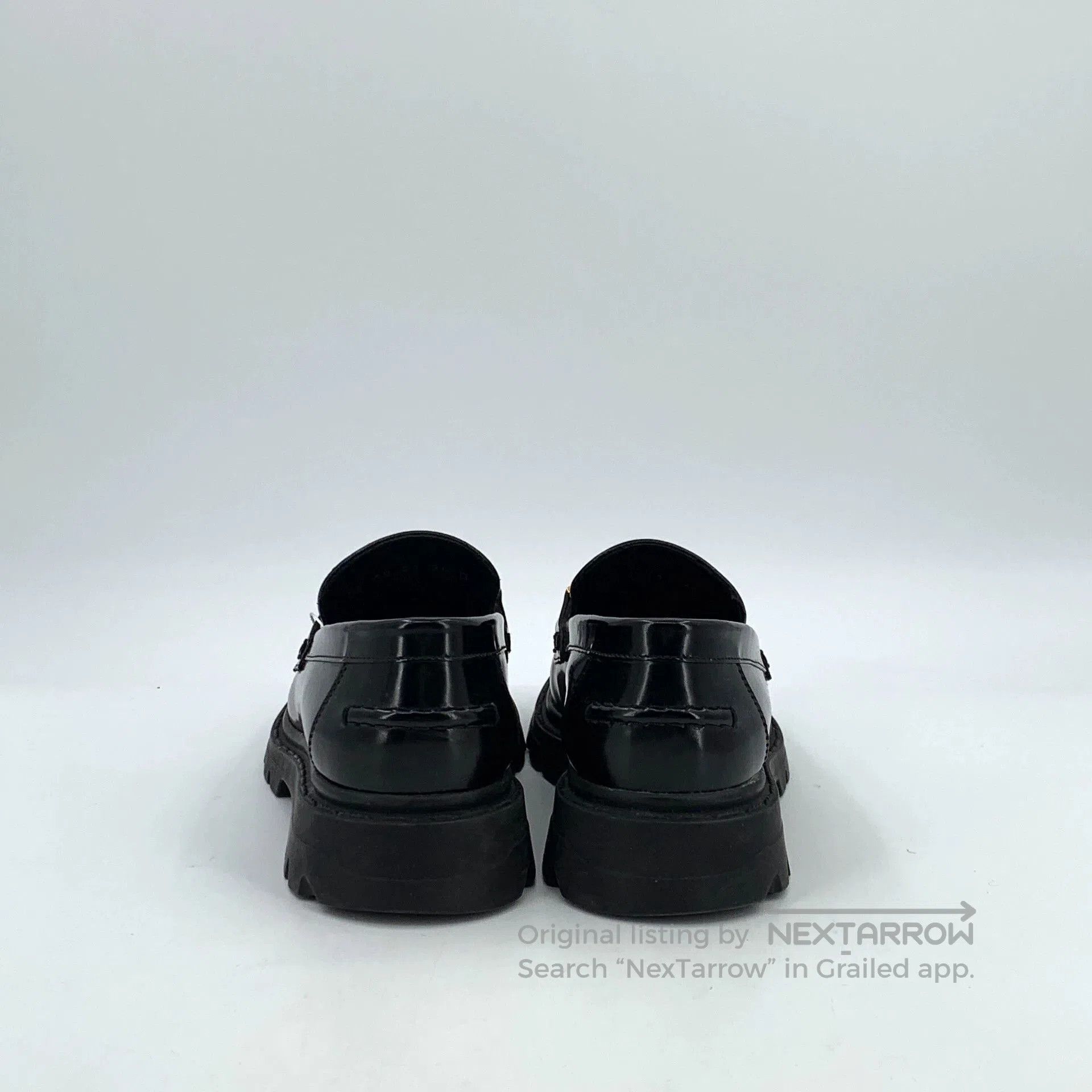 Dior Dior Black Leather Logo Loafers . Size US 8 / IT 38 - 4 Thumbnail