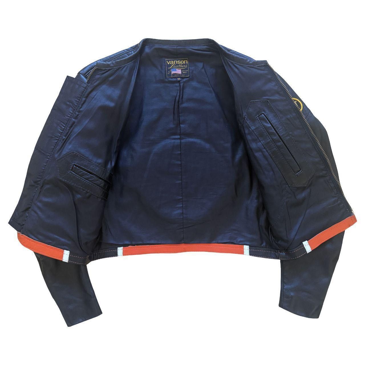 Vanson Leathers Vanson Leathers Leather Racing Jacket Size US M / EU 48-50 / 2 - 8 Thumbnail