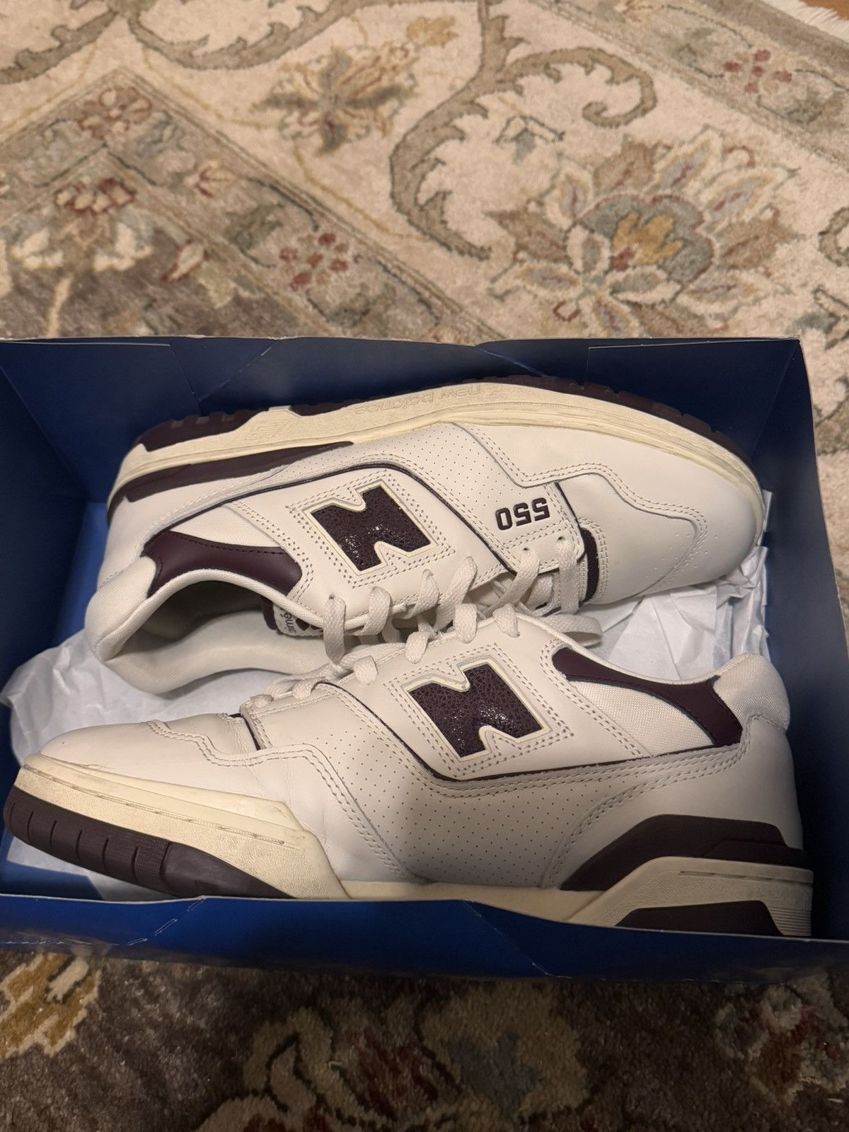 Aime Leon Dore × New Balance ALD x NB 550 “Purple” Size US 10.5 / EU 43-44 - 2 Thumbnail