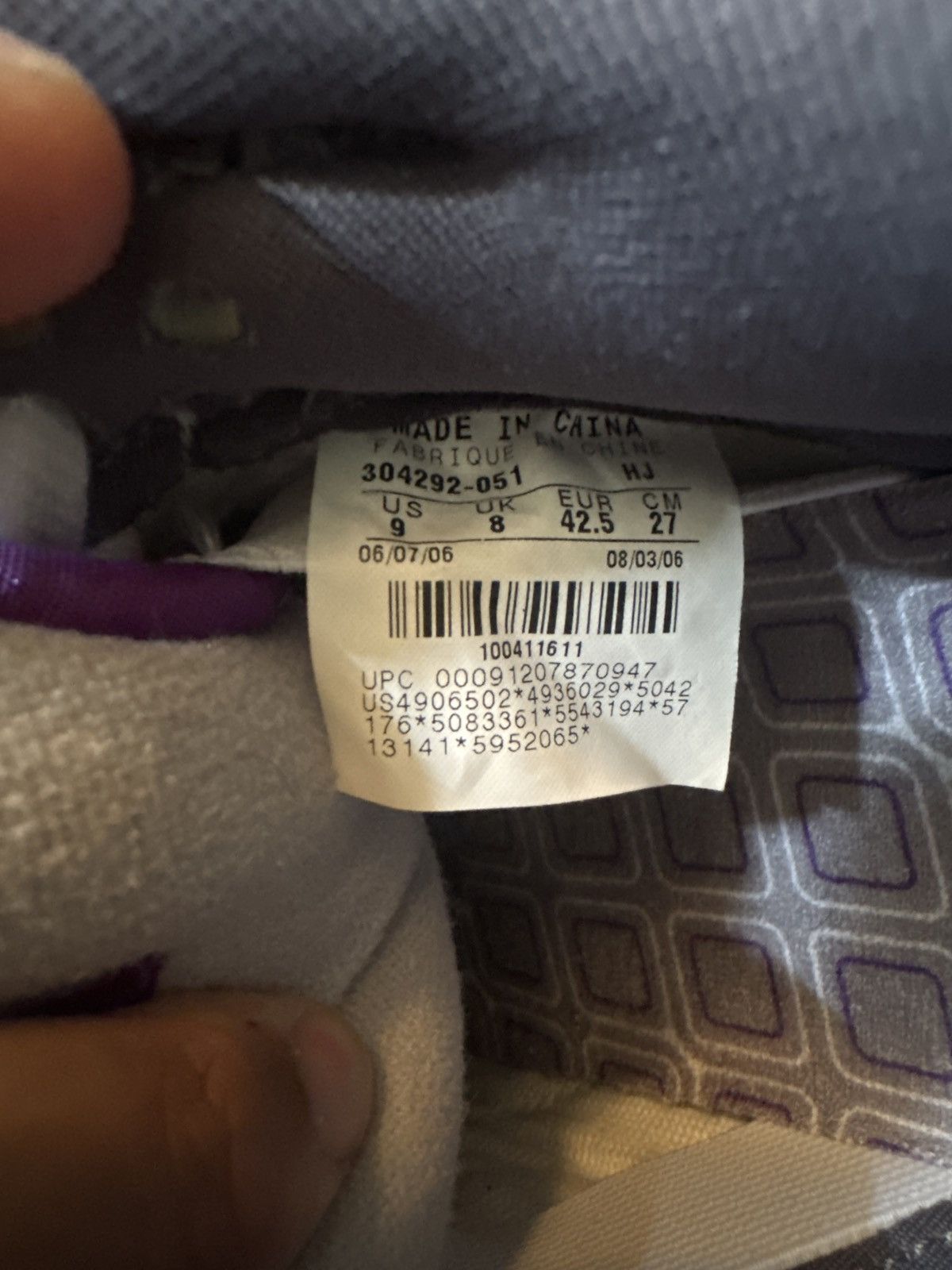 Nike Nike SB Dunk Low Purple Pigeons Size 9 Size US 9 / EU 42 - 10 Thumbnail