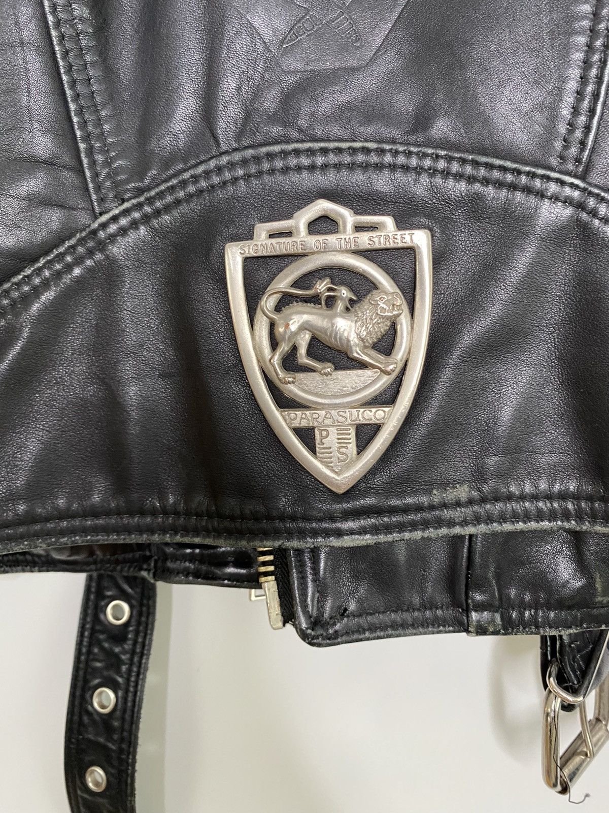 Parasuco × Vintage Vintage Parasuco moto-jacket Size US S / EU 44-46 / 1 - 5 Thumbnail