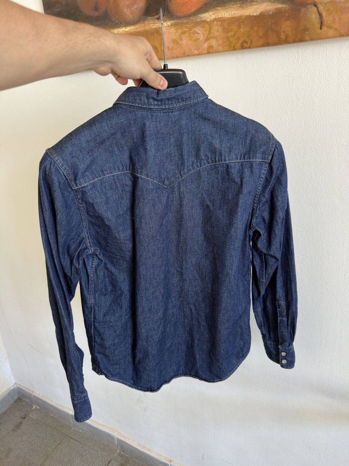 Levi's Levis Blue Denim Shirt Button Up Size S Size US S / EU 44-46 / 1 - 7 Thumbnail