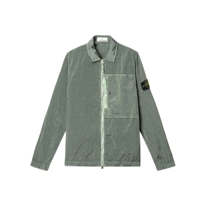 Stone Island Stone Island Men's Zippered Long Sleeve Jacket Size US XL / EU 56 / 4 - 1 Thumbnail