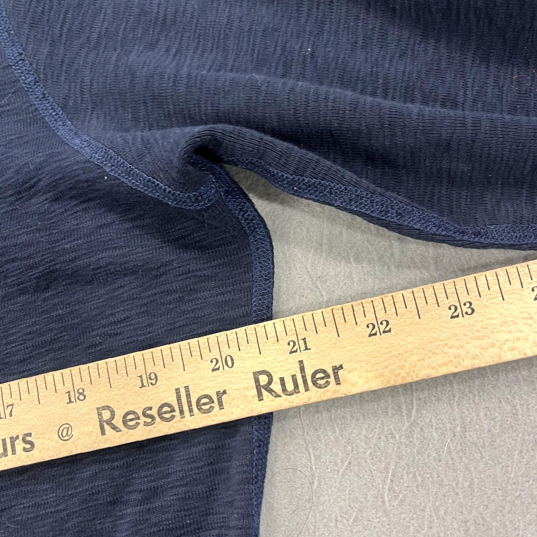 Vintage Wings+Horns Shirt Mens Medium Blue Slub Cotton Long Sleeve Henley Made Canada Size US M / EU 48-50 / 2 - 7 Thumbnail