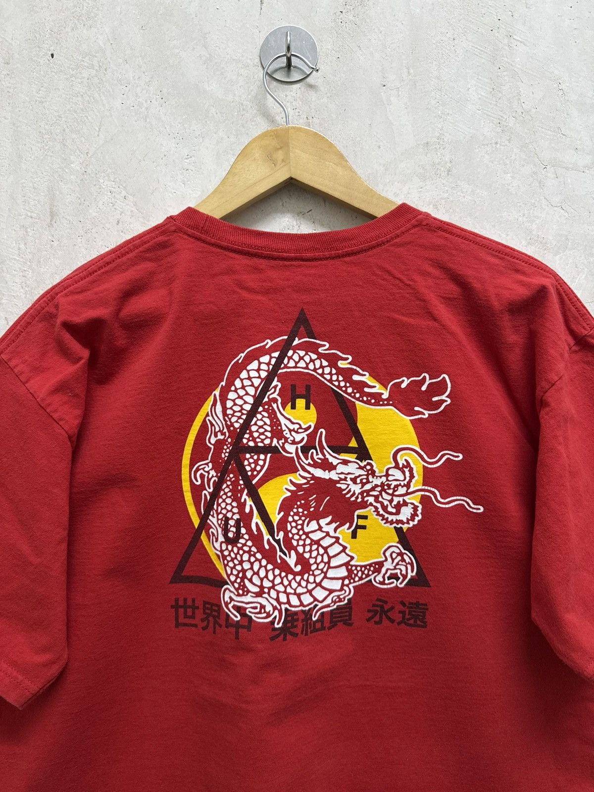 Huf Huf Japanese Dragon Tees Size US L / EU 52-54 / 3 - 2 Thumbnail