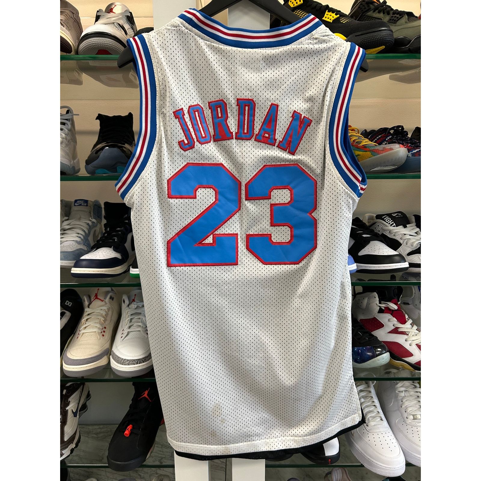 Champion Michael Jordan #23 Tune Squad "Space Jam" Jersey size Medium Size US M / EU 48-50 / 2 - 7 Thumbnail