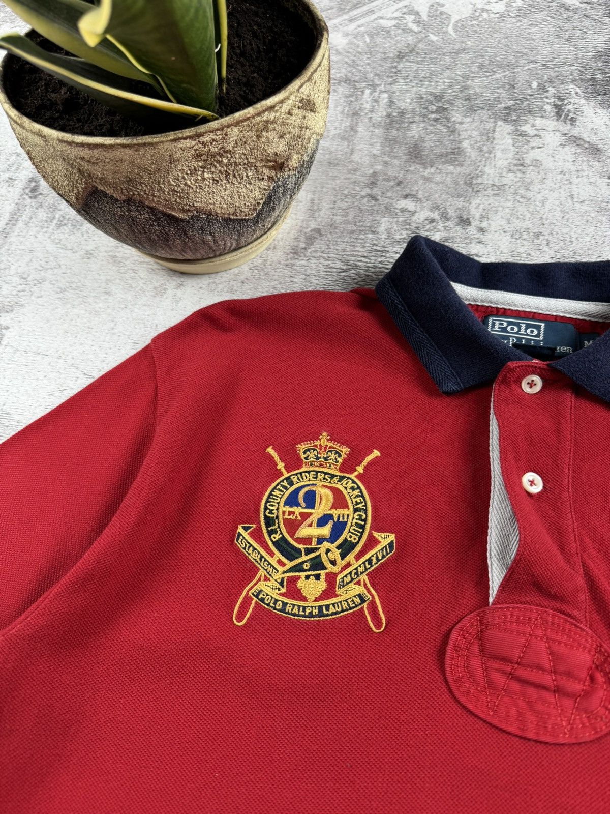 Polo Ralph Lauren Ralph Lauren PRL Big Pony Chief Keef 90S Jersey Polo T Shirt Size US M / EU 48-50 / 2 - 9 Thumbnail