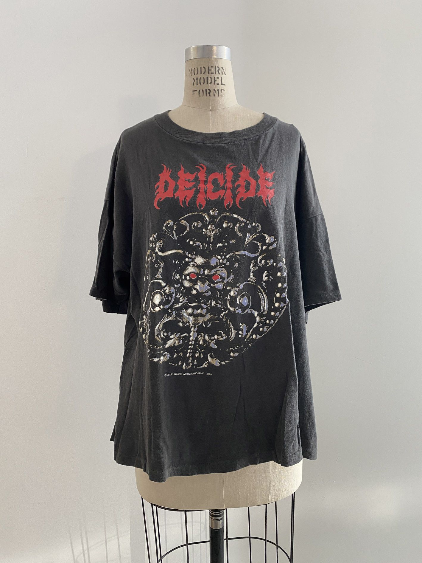 Vintage 90s Vintage Deicide T-shirt Size US L / EU 52-54 / 3 - 1 Thumbnail