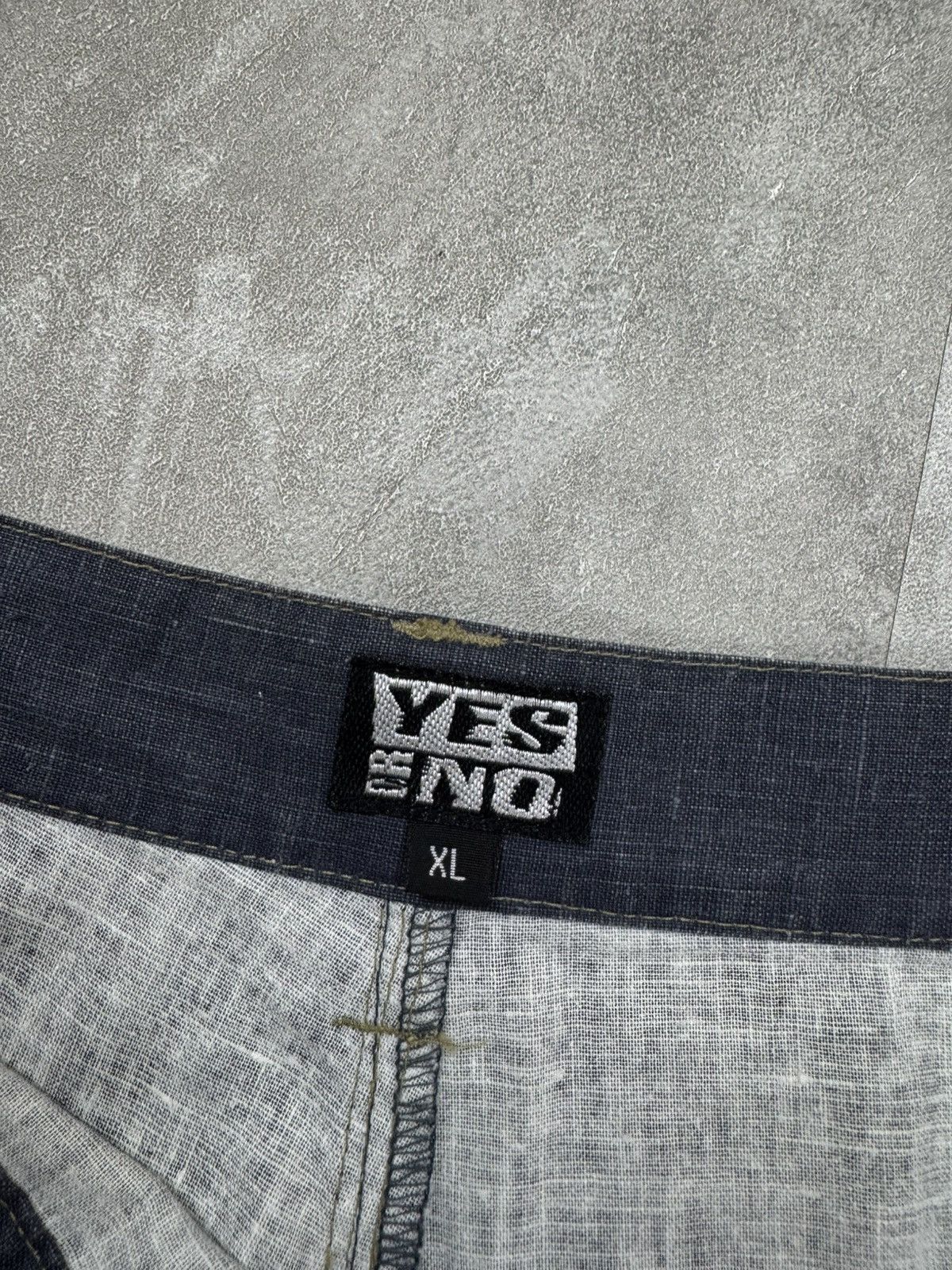 Other Yes Or Not Linen/Cotton Baggy Skater Pants Front Pockets Size US 34 / EU 50 - 9 Thumbnail