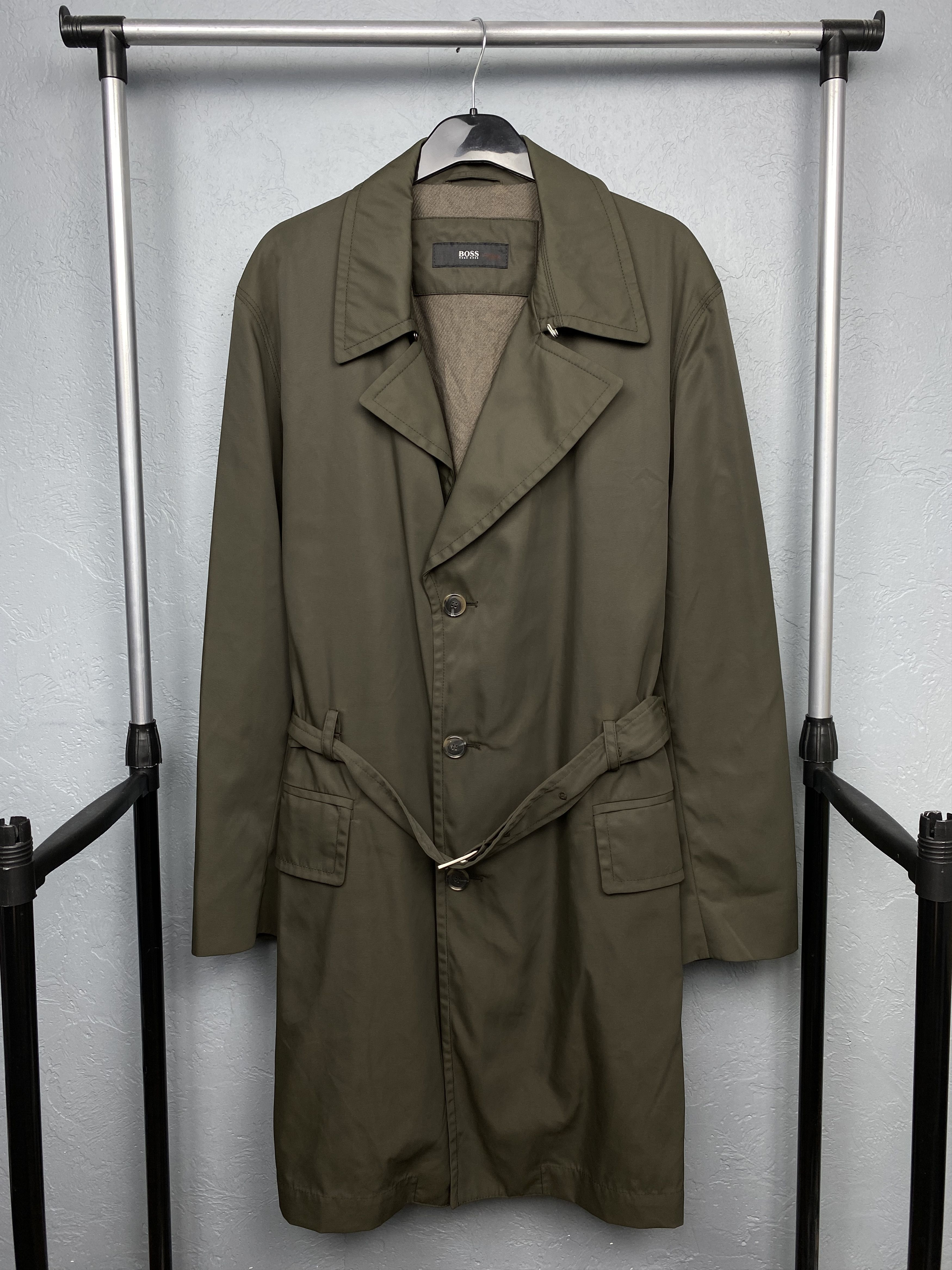 Trench Hugo Boss Mens Peacoat Hugo Boss Vintage Mens Nylon Trench