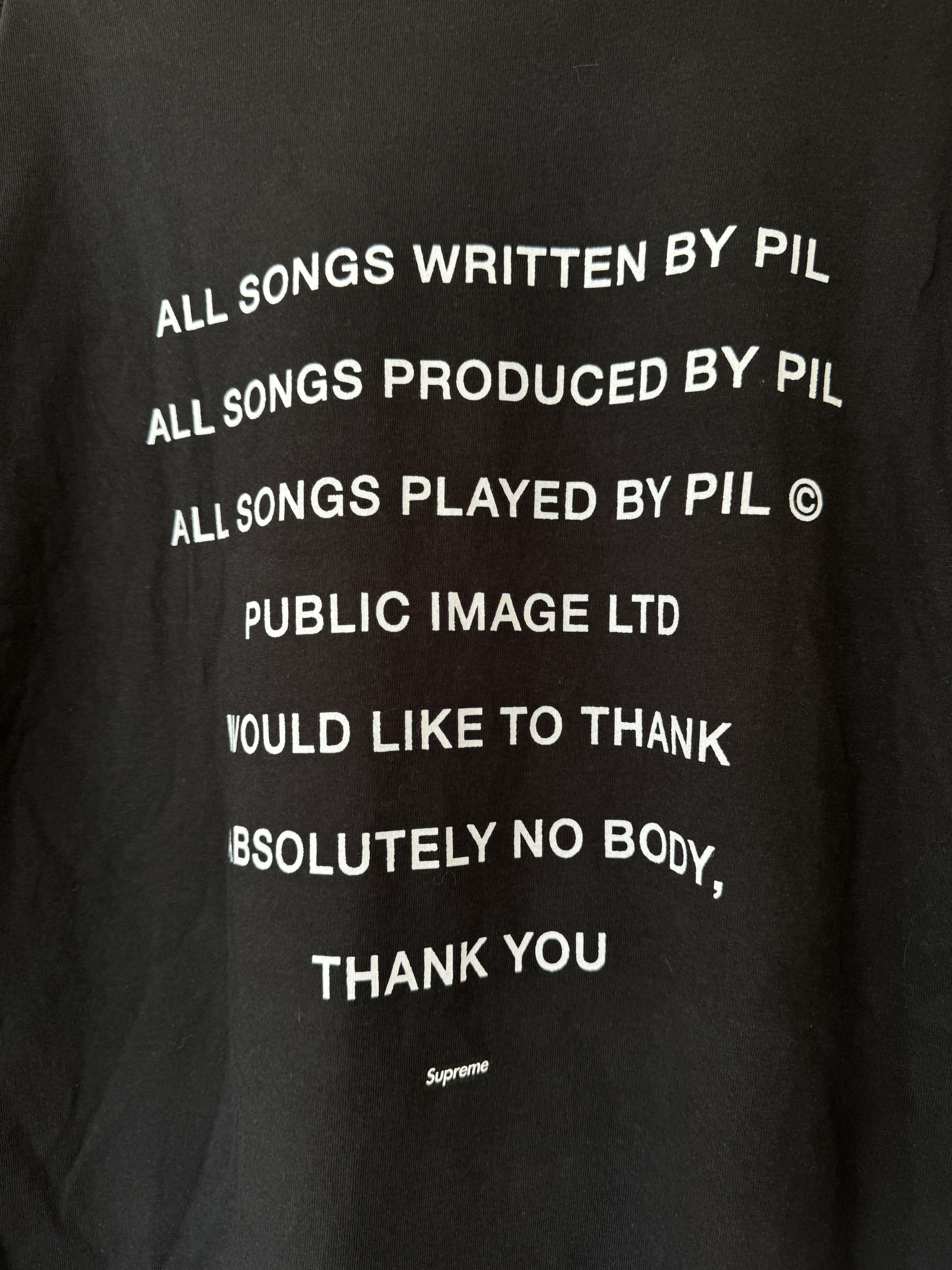 Supreme Supreme PIL Tee Size US XXL / EU 58 / 5 - 8 Thumbnail