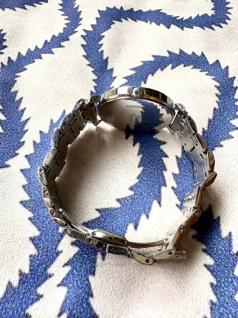 Vivienne Westwood Vivienne Westwood Pink Saturn dial silver bracelet watch Size ONE SIZE - 6 Thumbnail